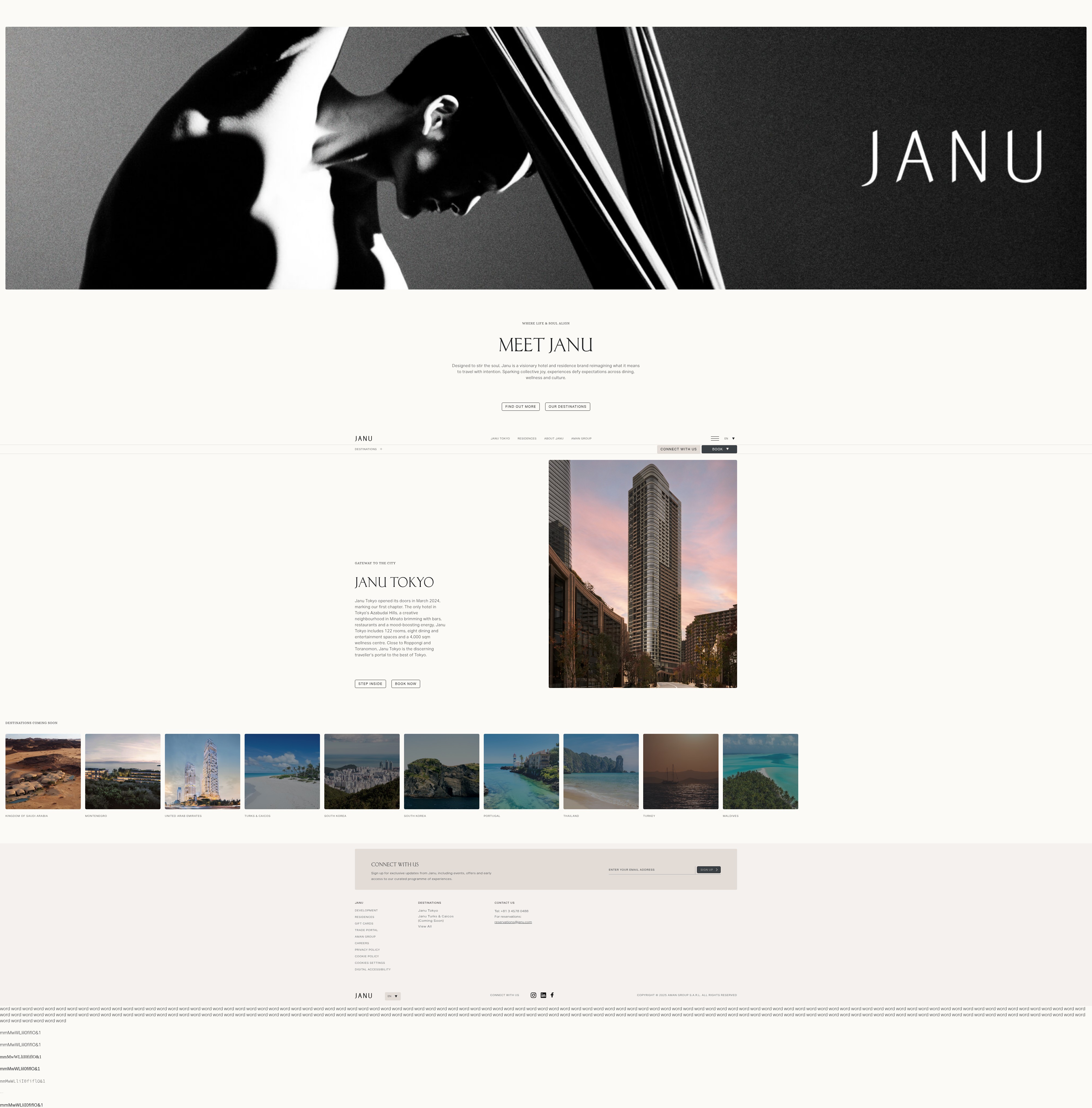 Screenshot of janu.com