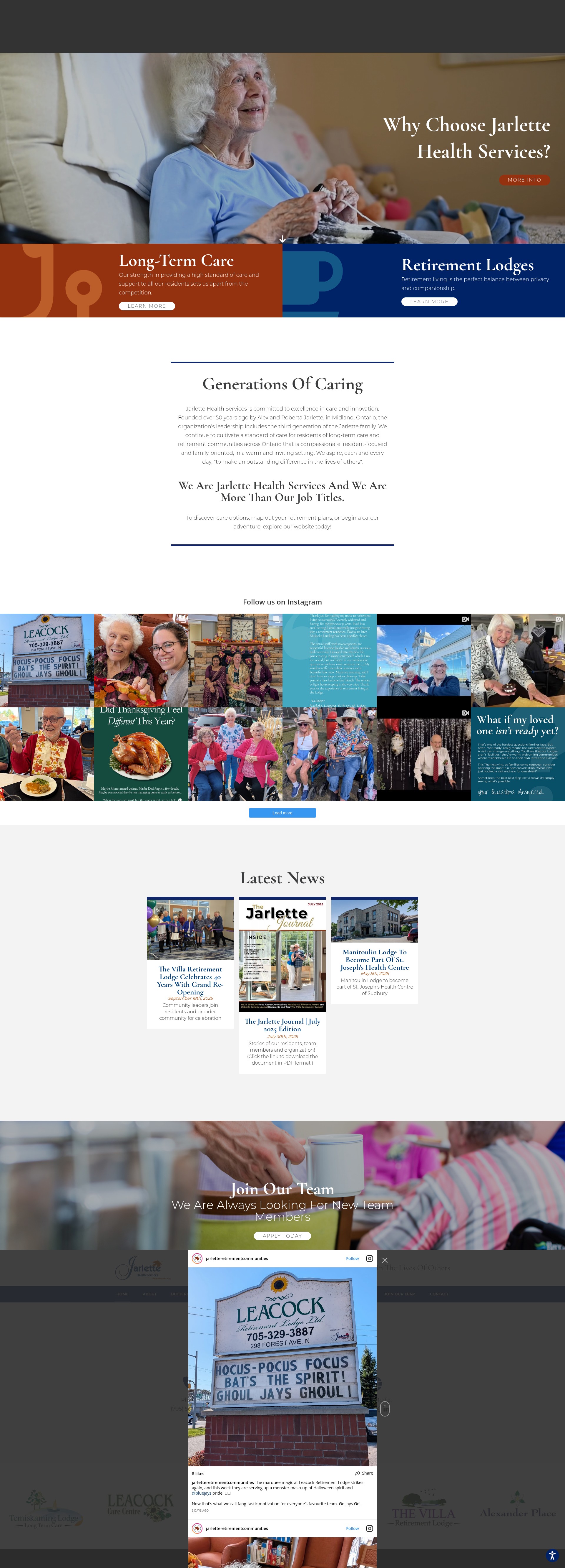 Screenshot of jarlette.com