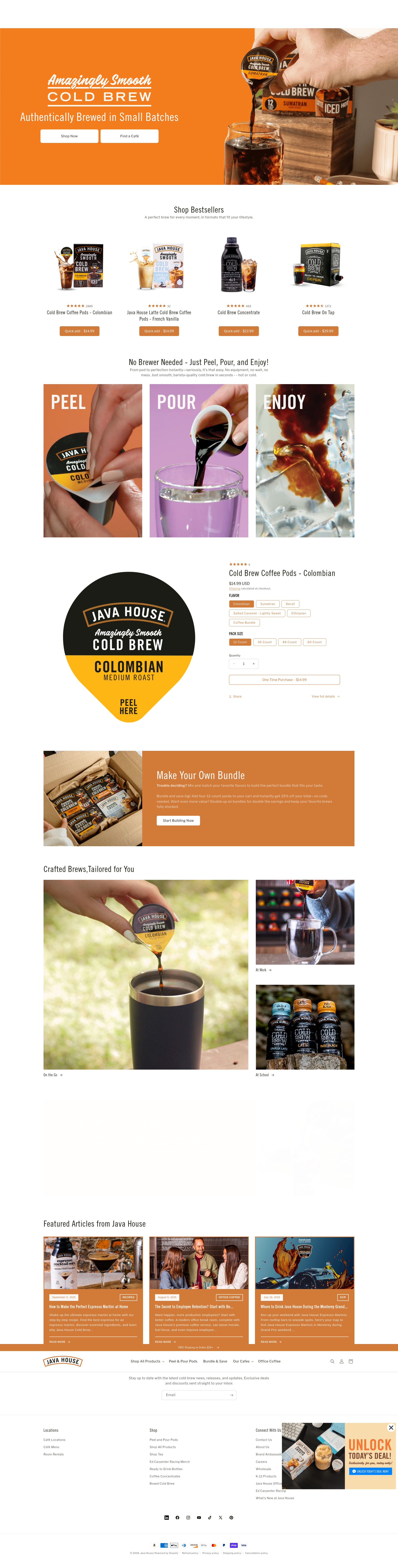 Screenshot of javahouse.com