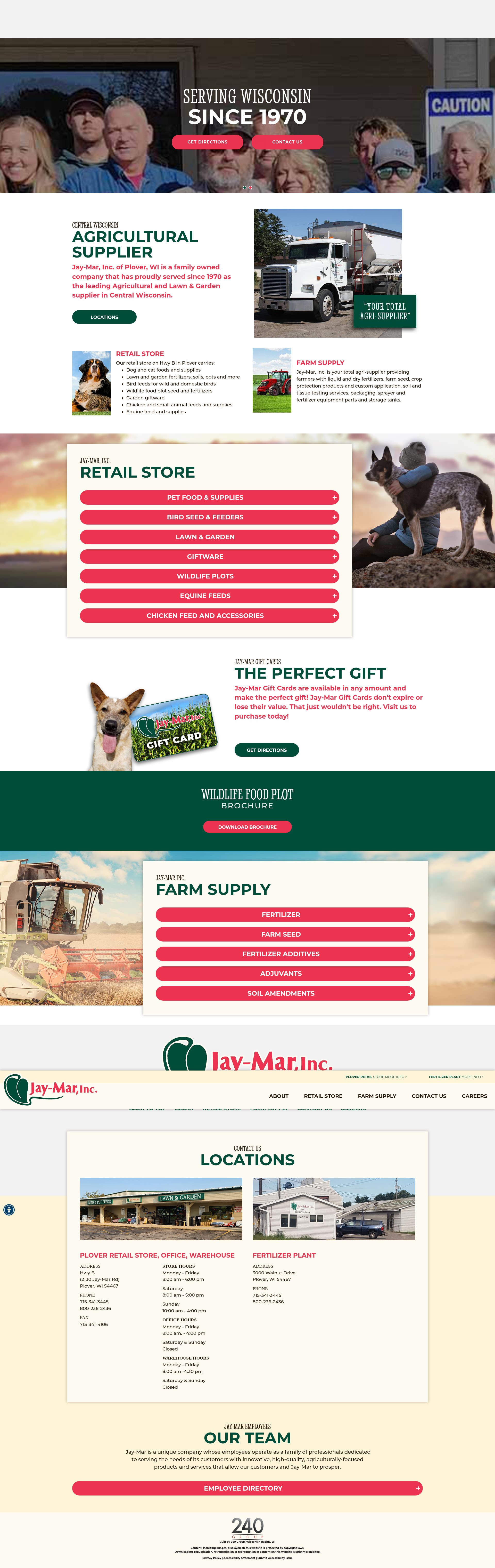 Screenshot of jay-mar.com