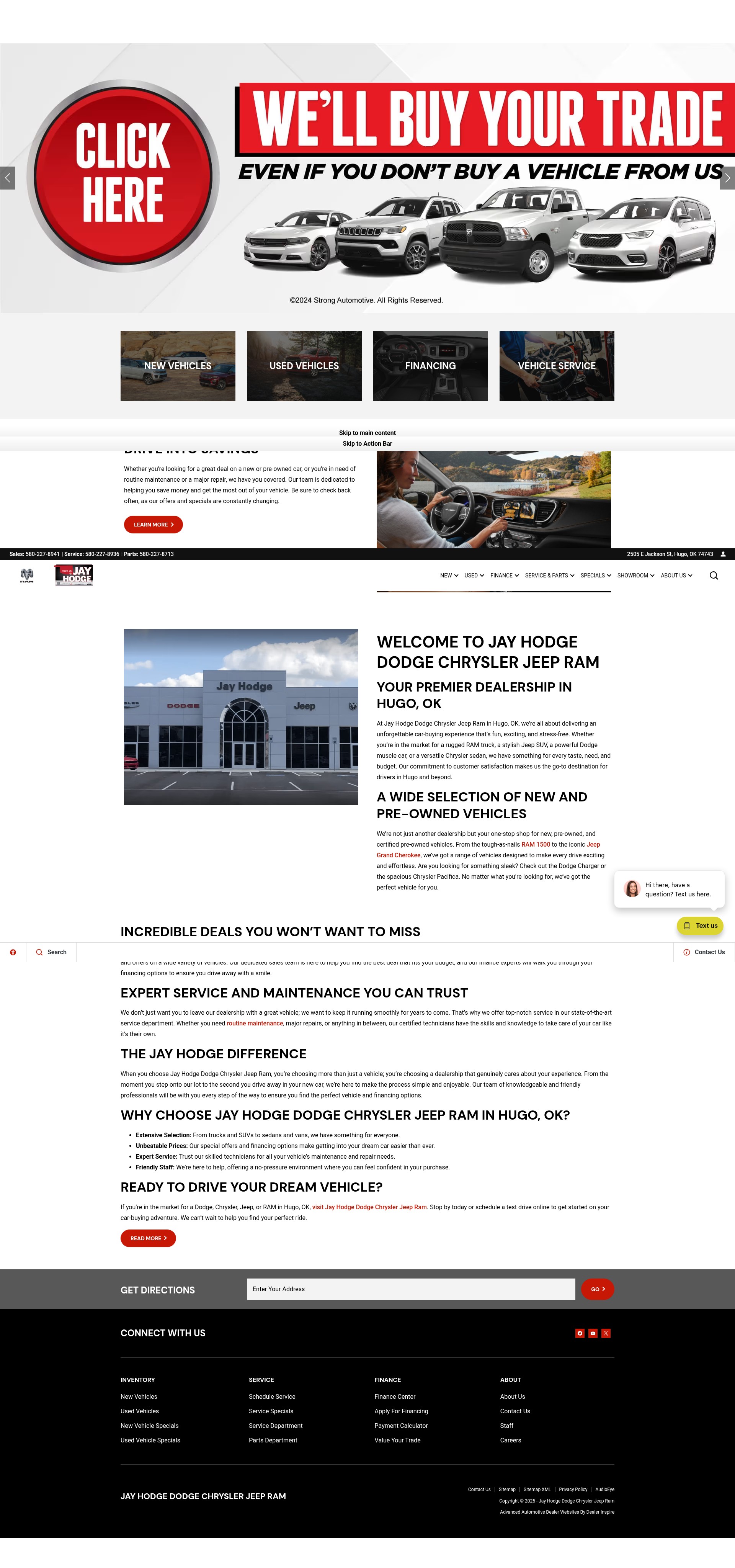 Screenshot of jayhodgedodge.com