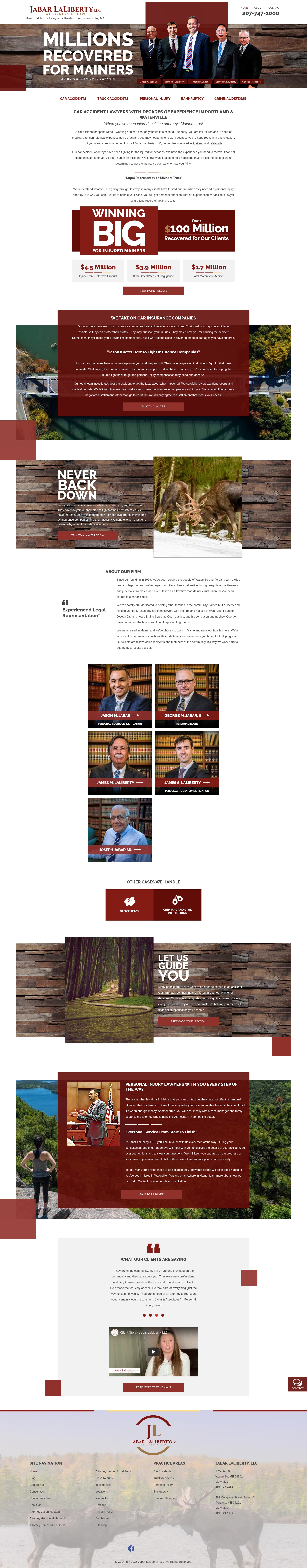 Screenshot of jbrllegal.com