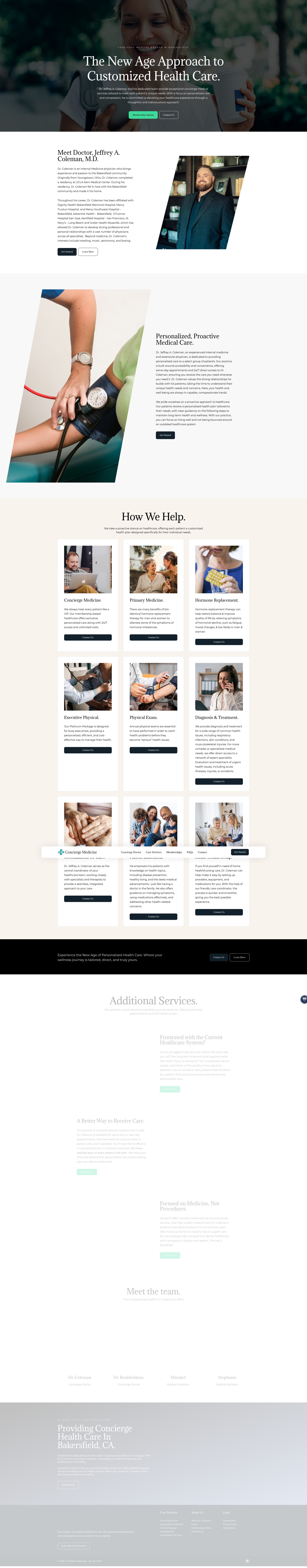 Screenshot of jcolemanmd.com