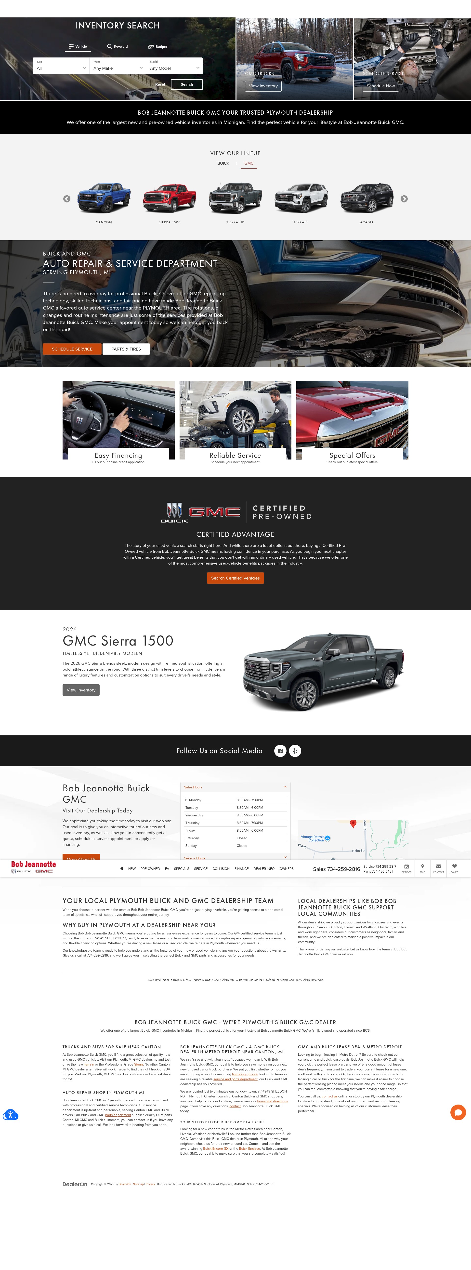Screenshot of jeannotte.com