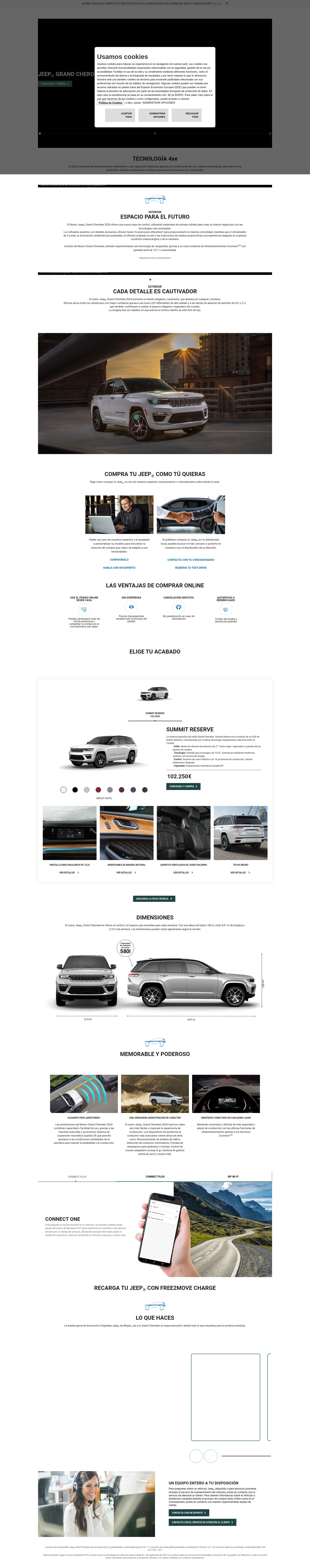 Screenshot of jeep.es