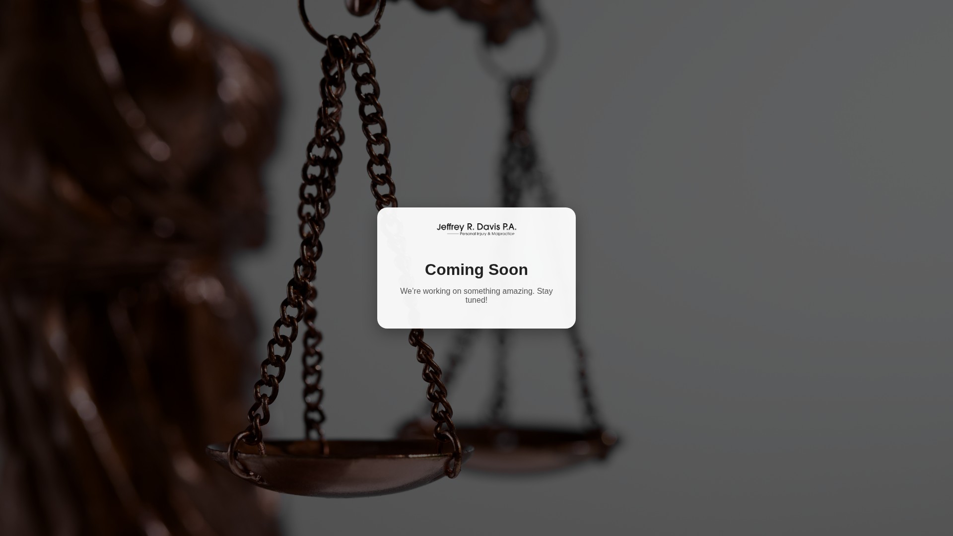 Screenshot of jeffdavislaw.com
