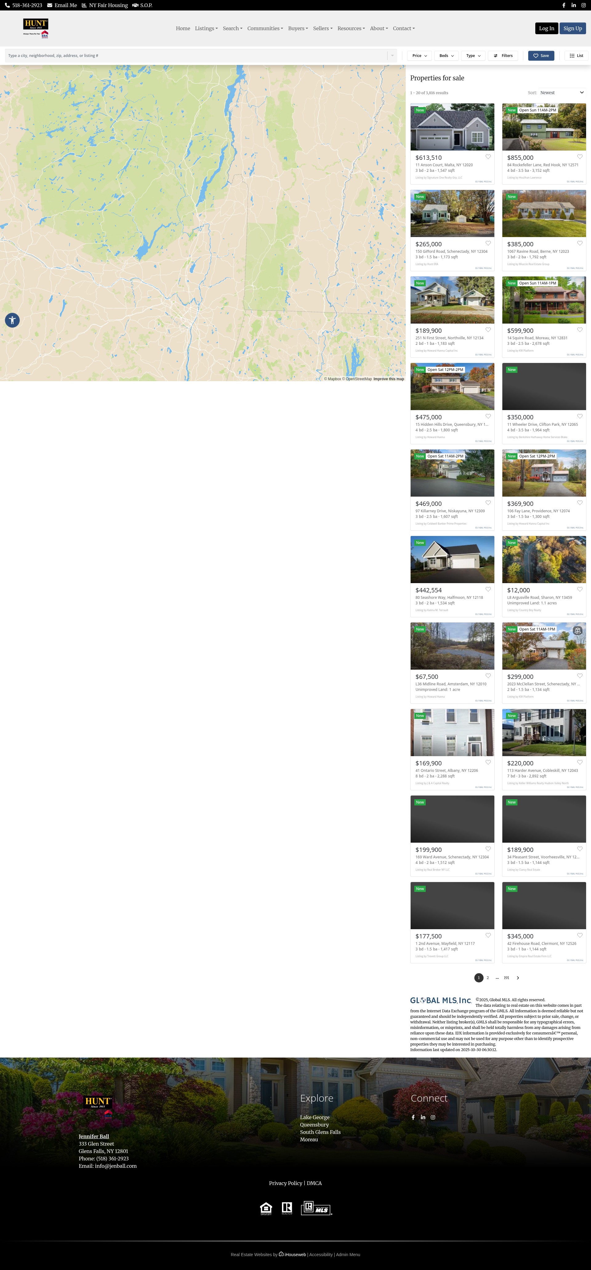 Screenshot of jenball.com