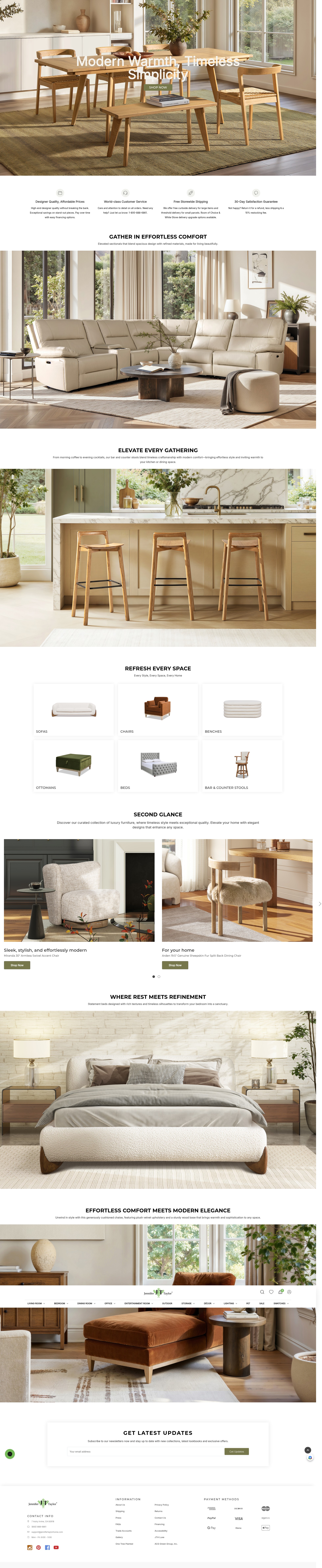 Screenshot of jennifertaylorhome.com