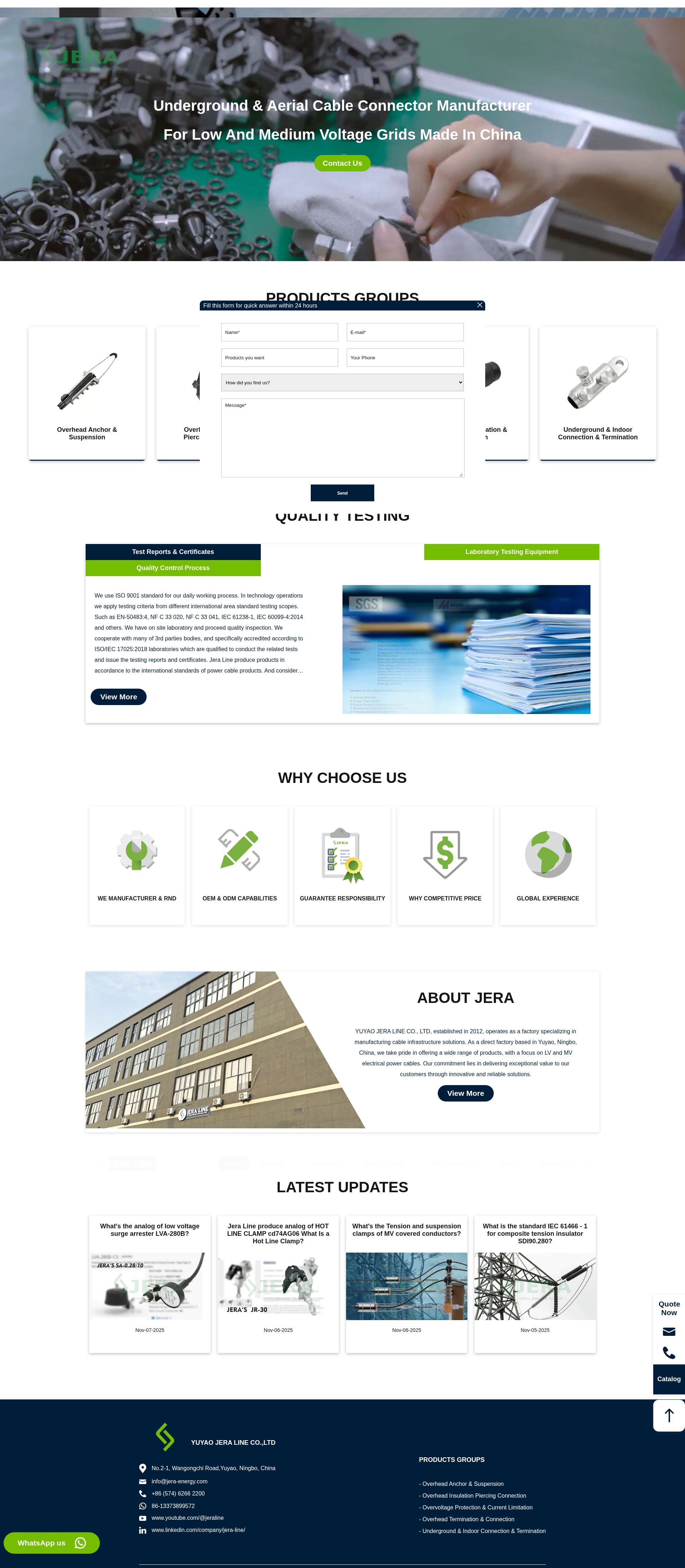 Screenshot of jera-energy.com