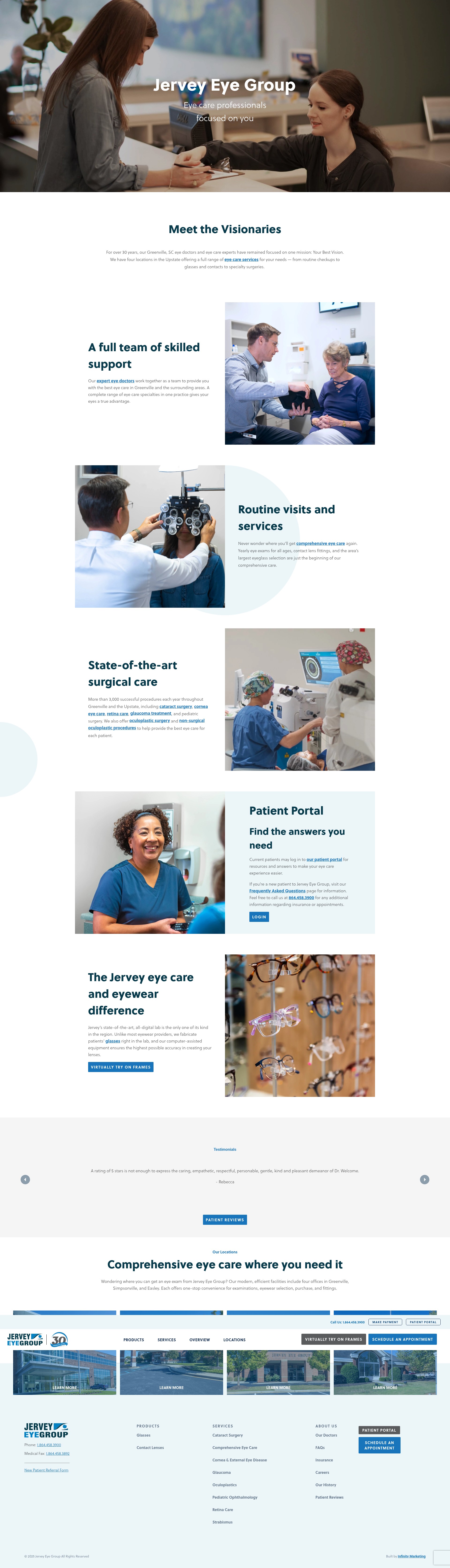 Screenshot of jervey.com