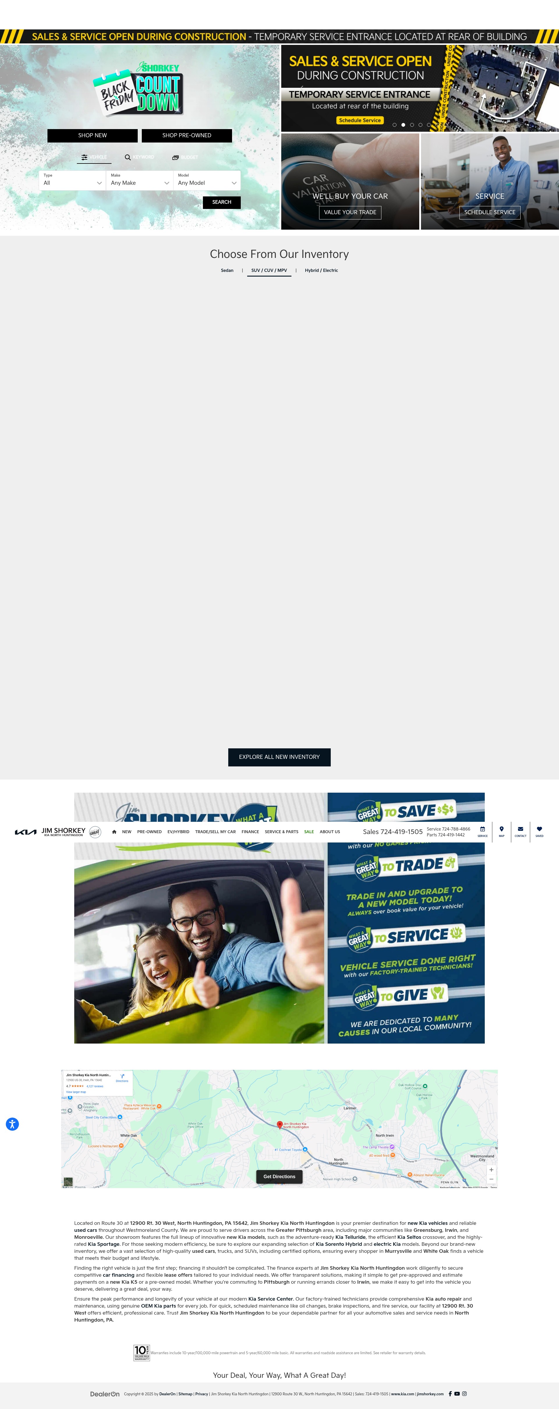 Screenshot of jimshorkeykia.com