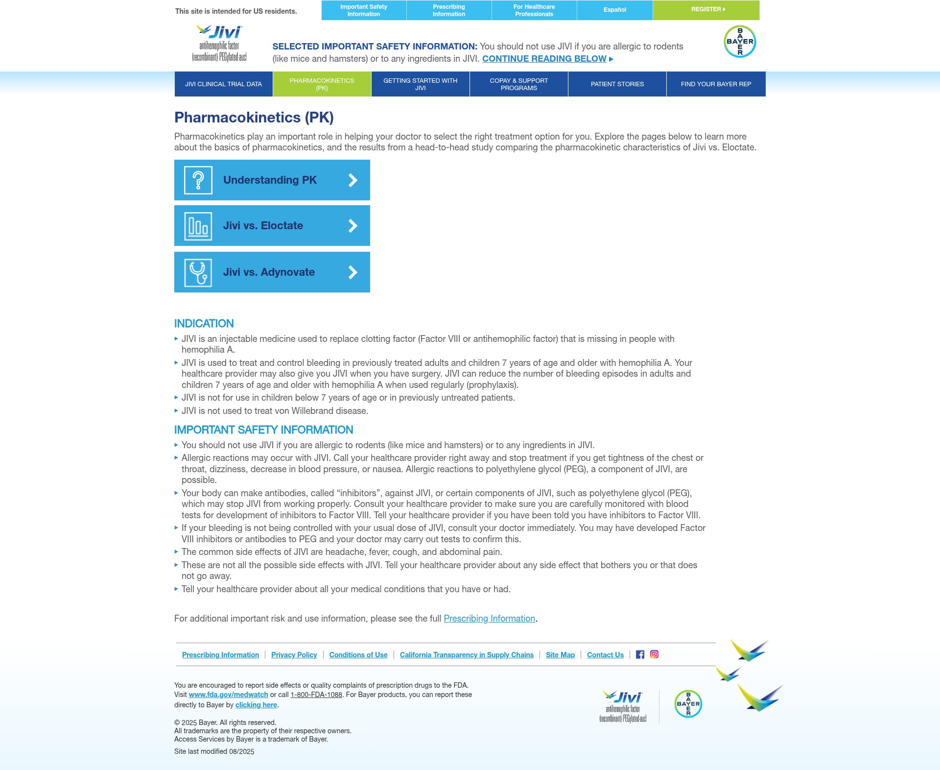Screenshot of jivi-us.com