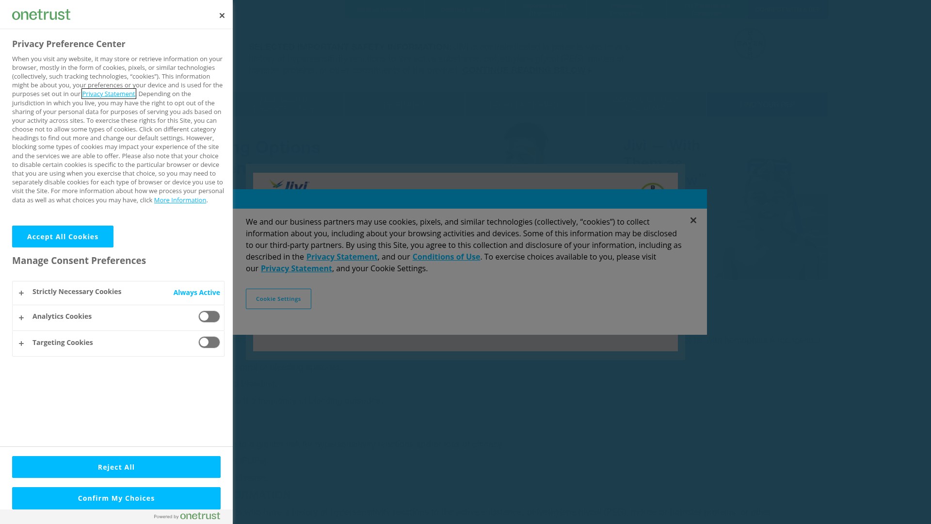 Screenshot of jivihcp.com