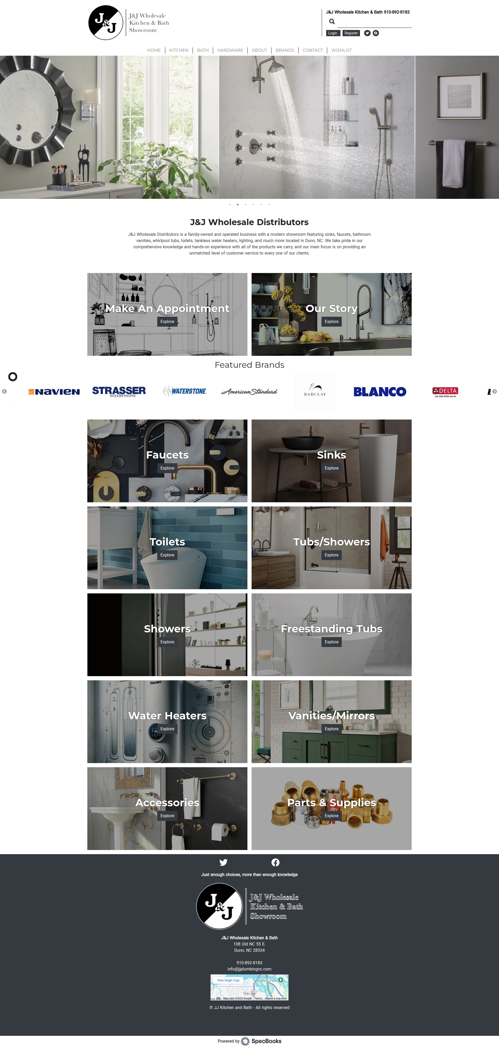 Screenshot of jjplumbingnc.com
