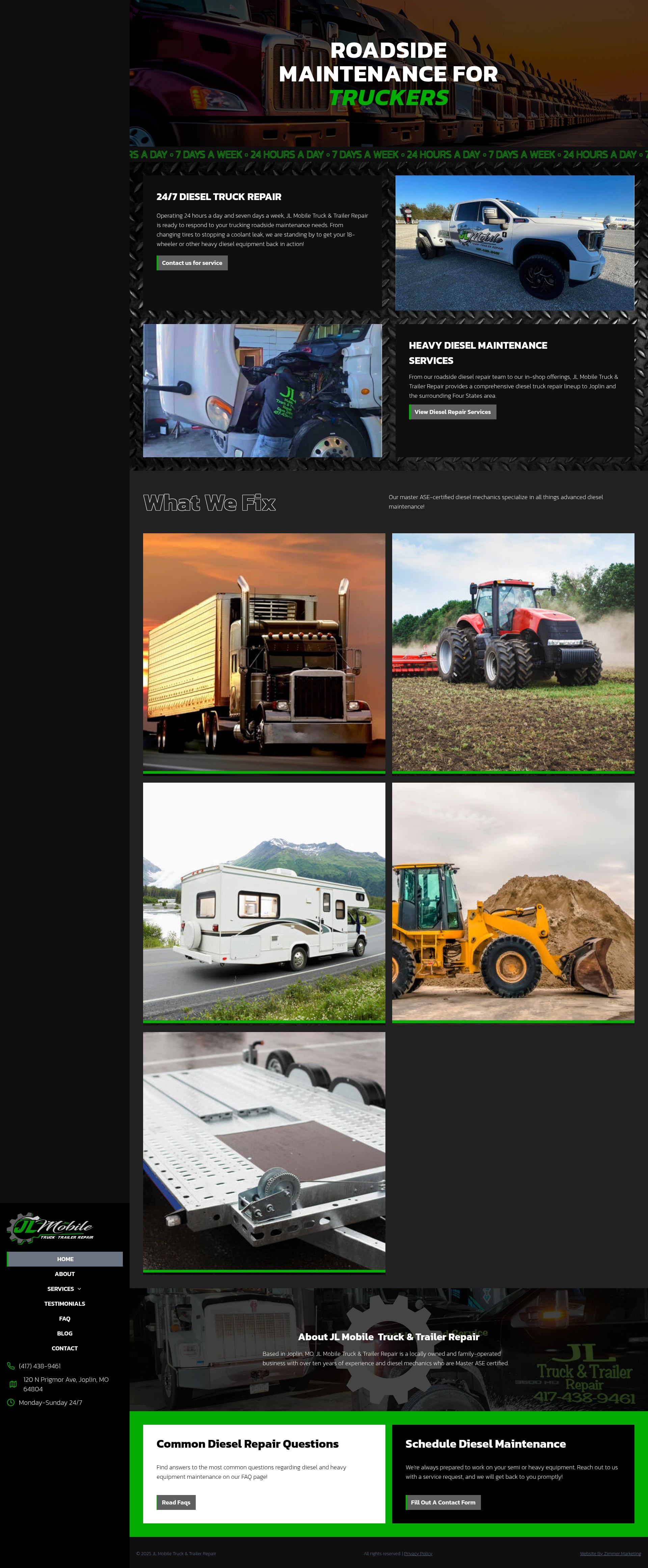 Screenshot of jlmobilerepair.com