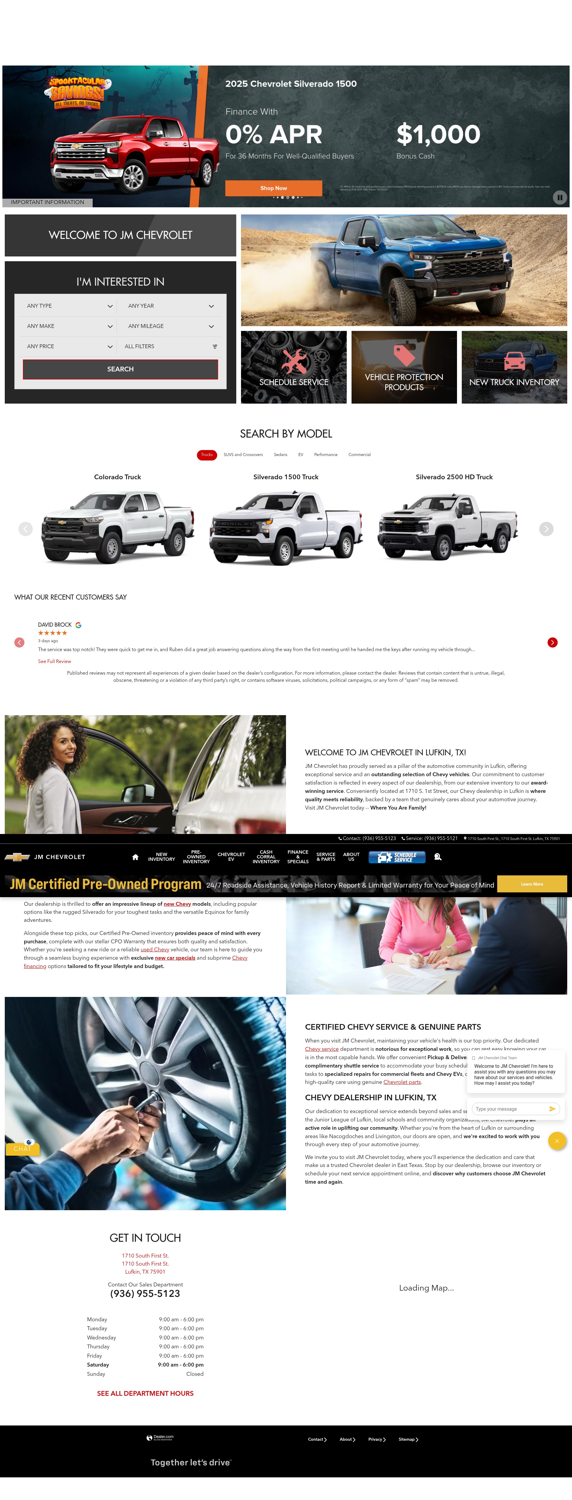 Screenshot of jmchevy.net