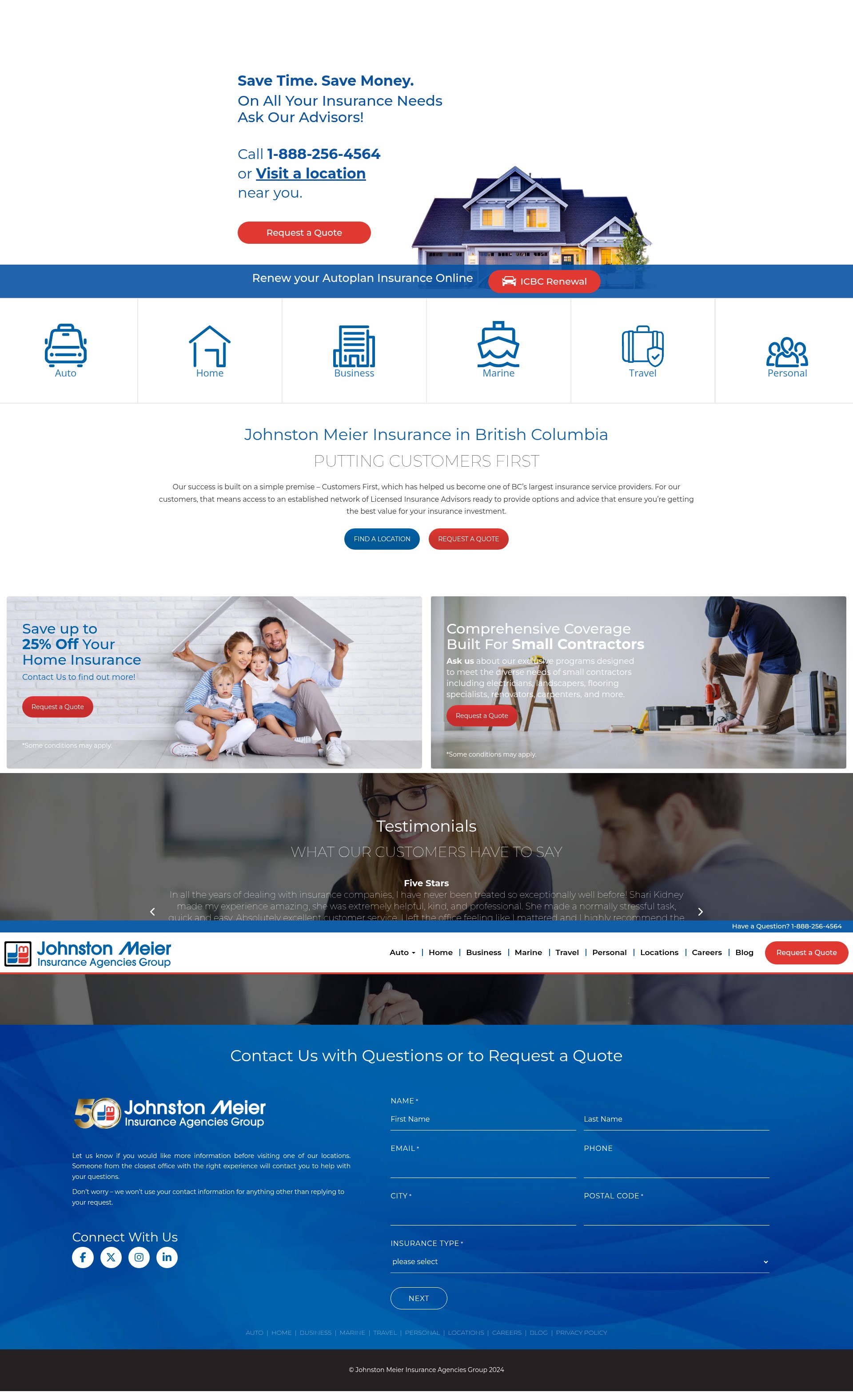 Screenshot of jmins.com