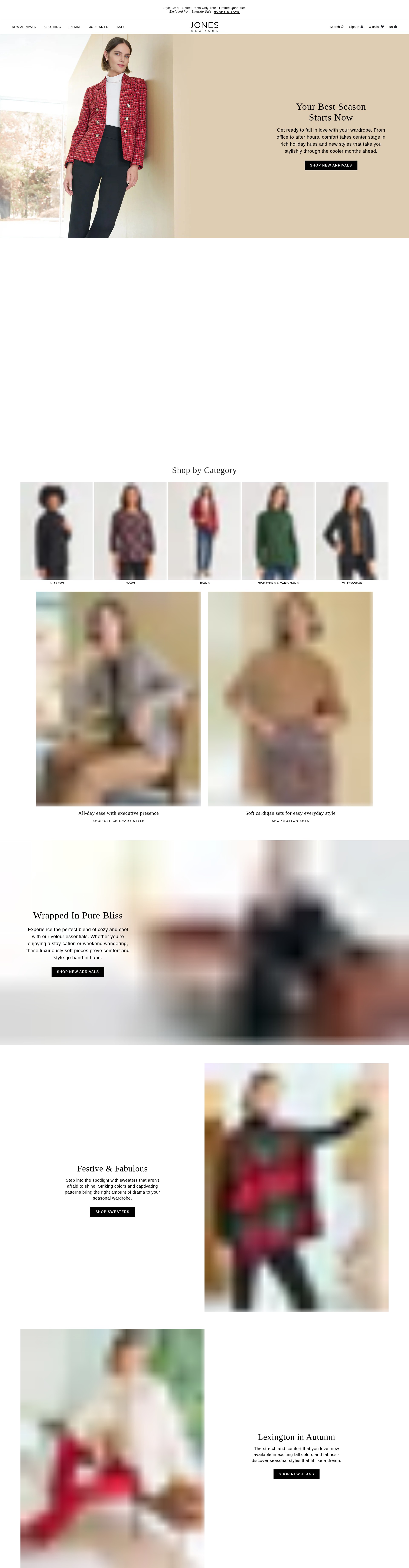 Screenshot of jny.com