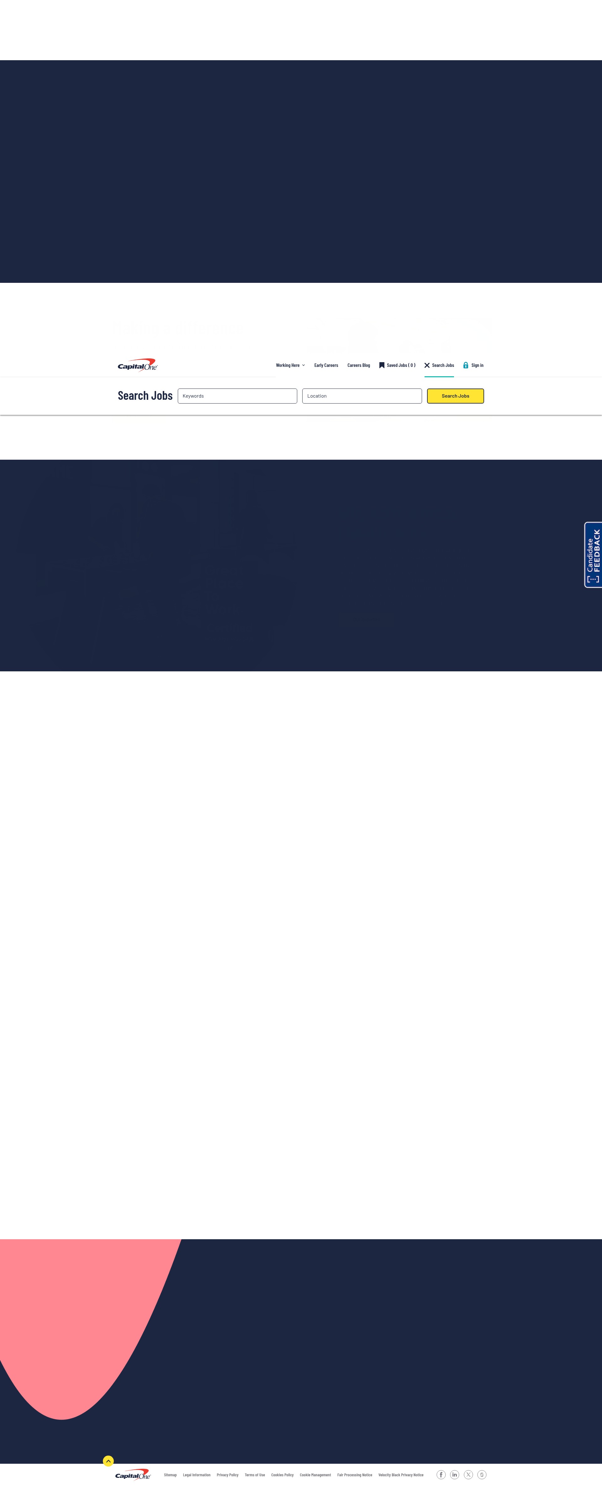 Screenshot of jobs.capitalone.co.uk