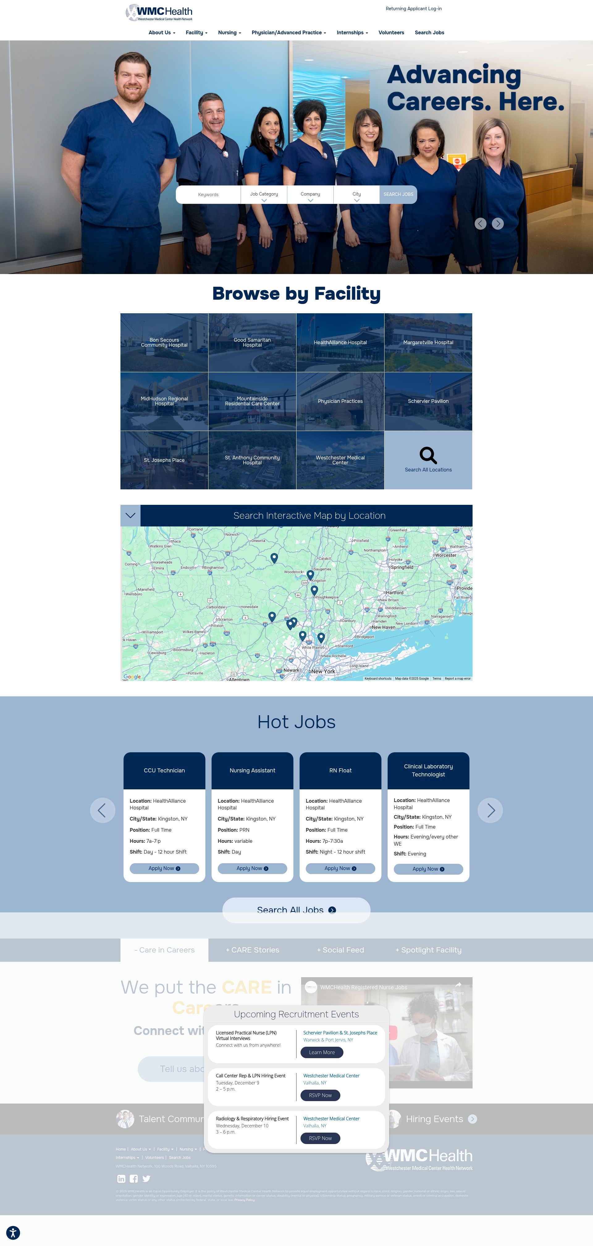 Screenshot of jobs.wmchealthjobs.org