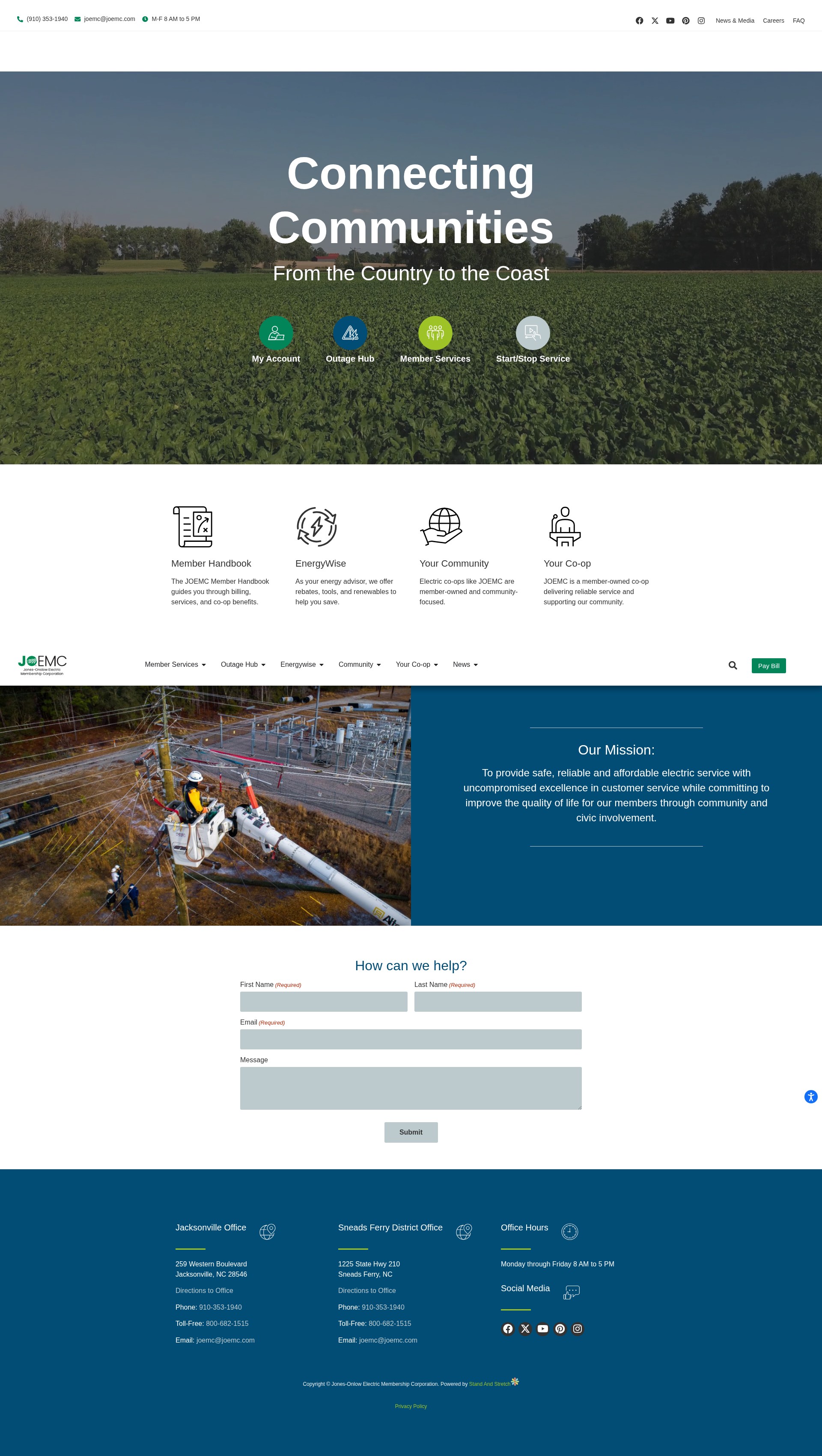 Screenshot of joemc.com