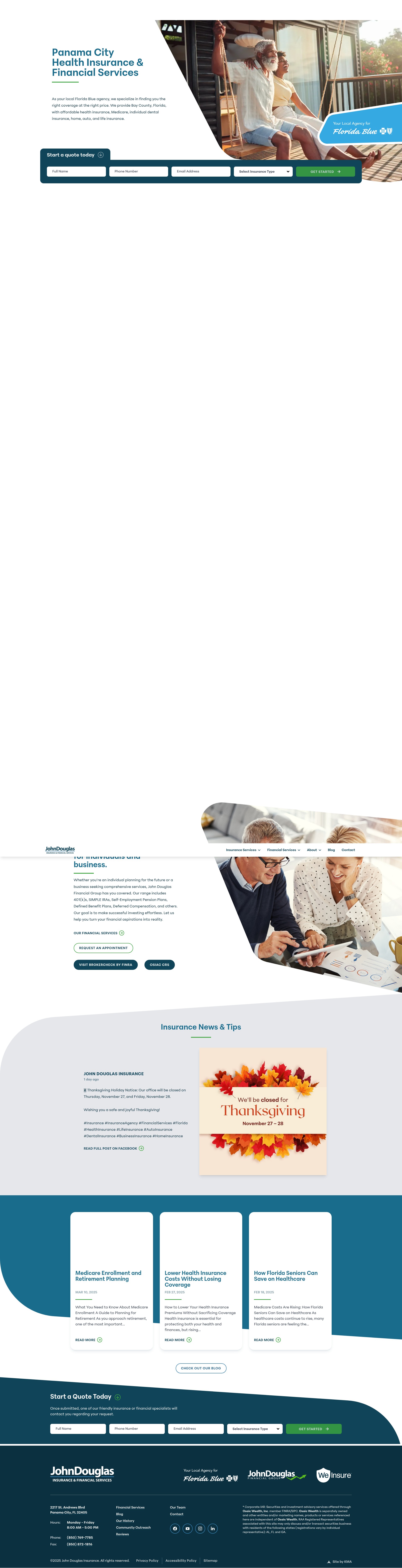 Screenshot of johndouglasinsurance.com