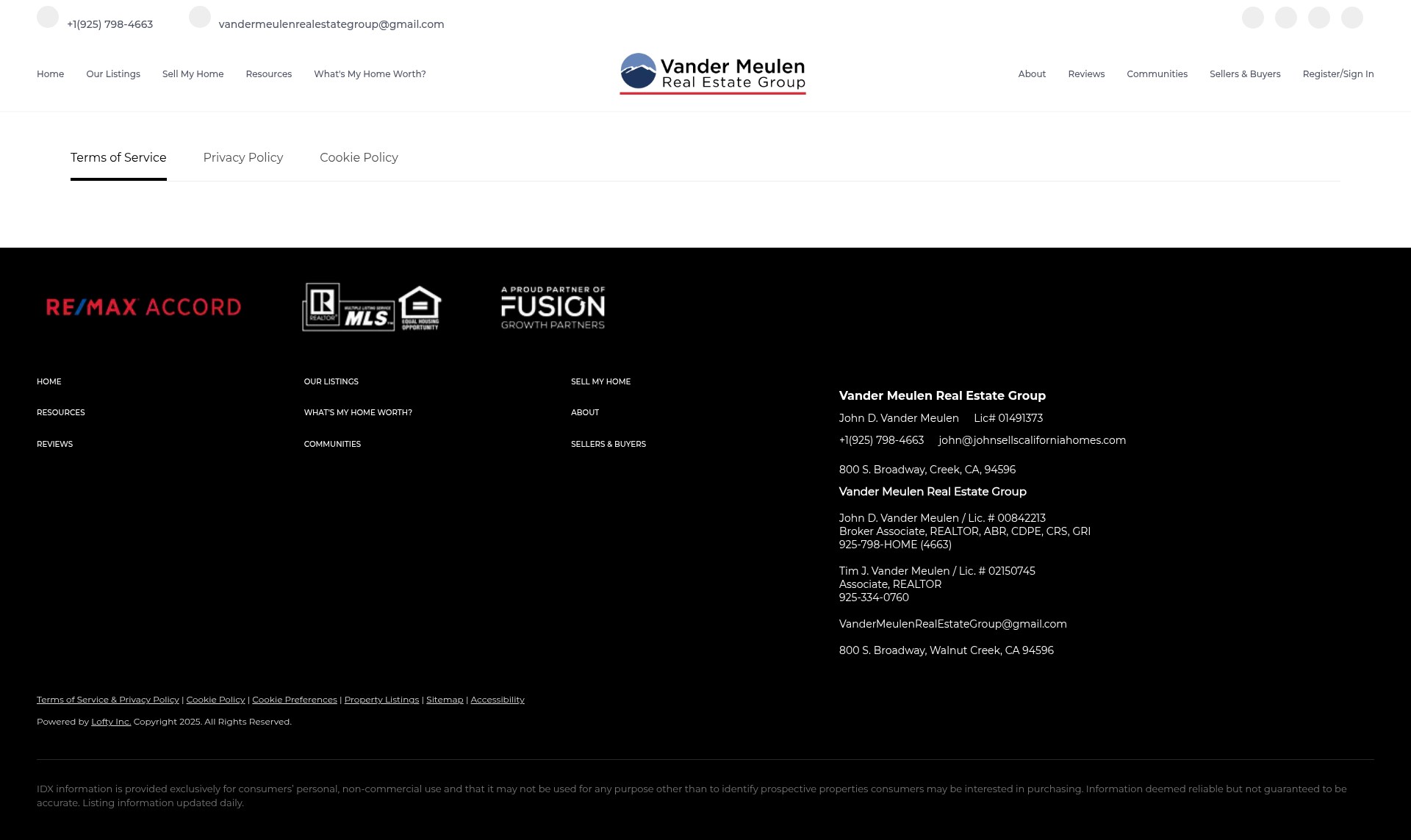 Screenshot of johnsellscaliforniahomes.com