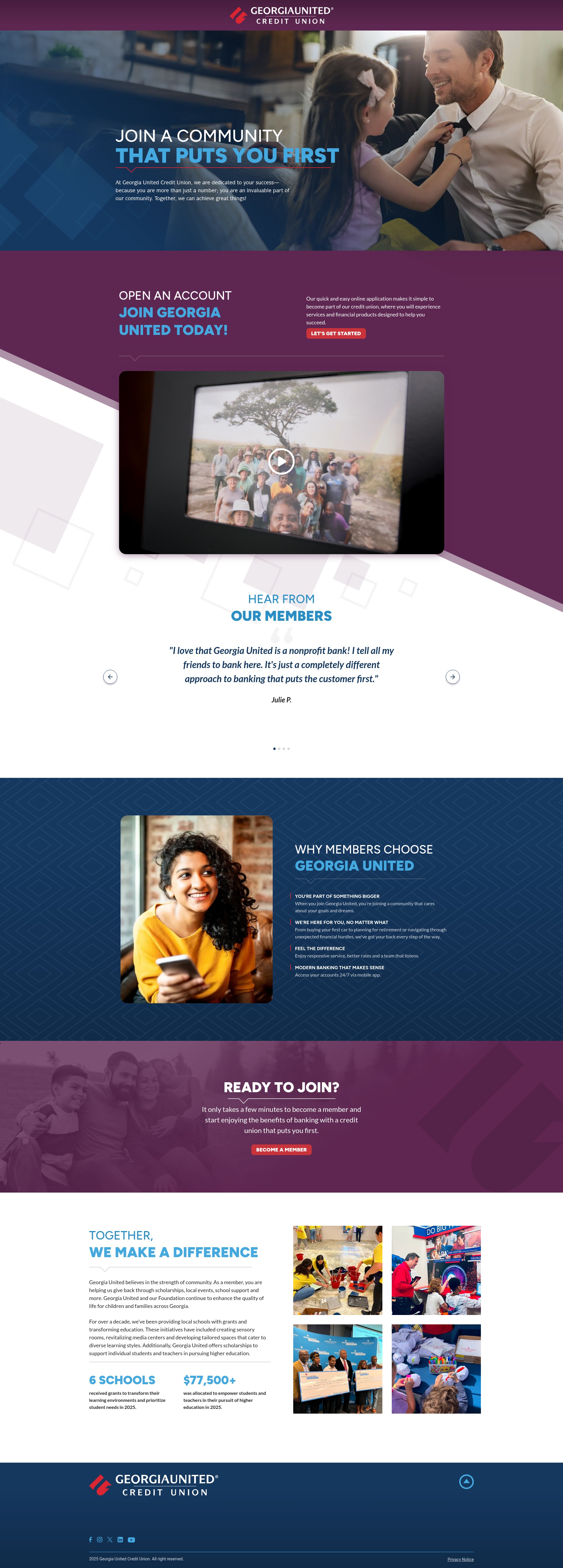 Screenshot of join.gucu.org