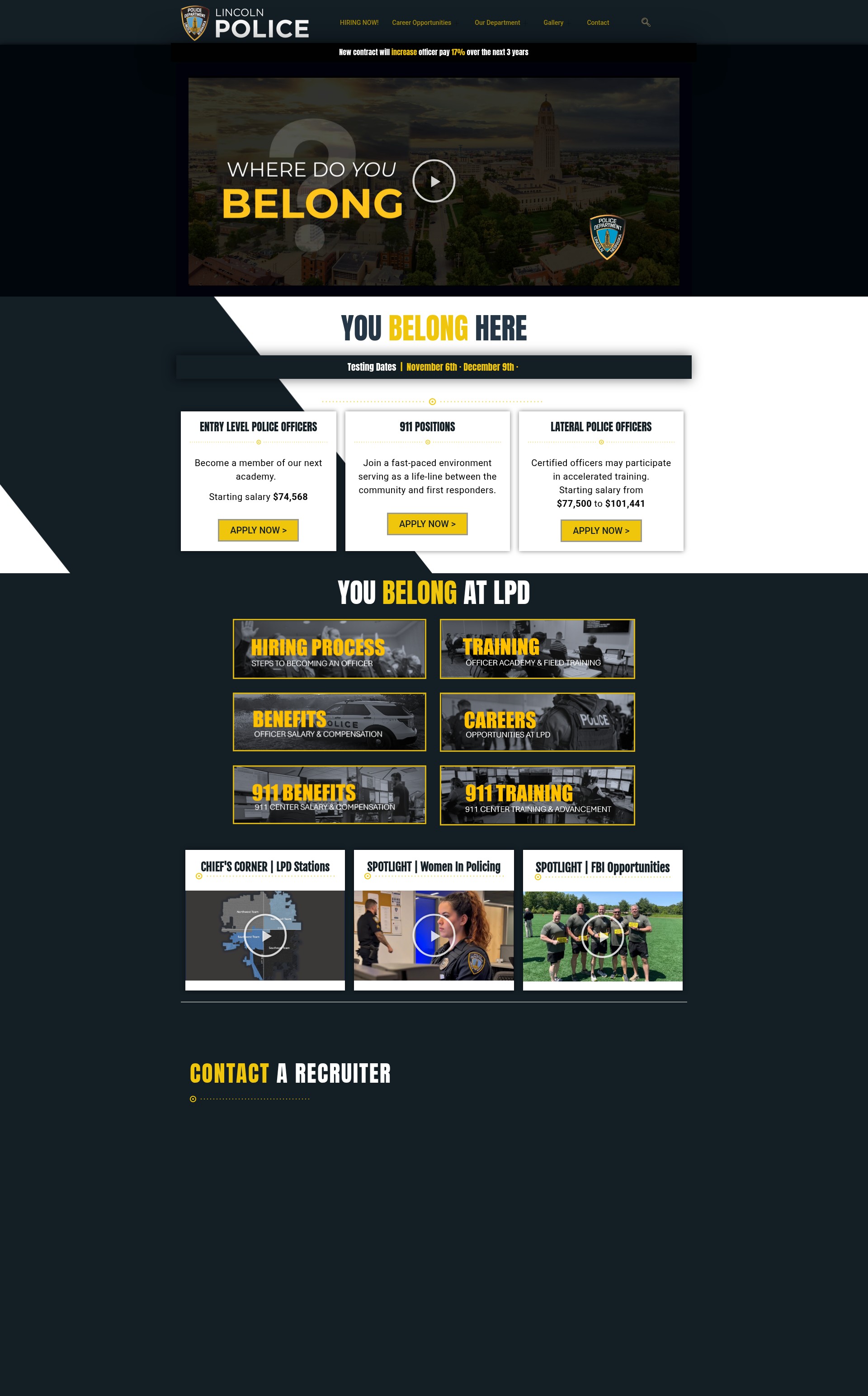 Screenshot of joinlpd.com
