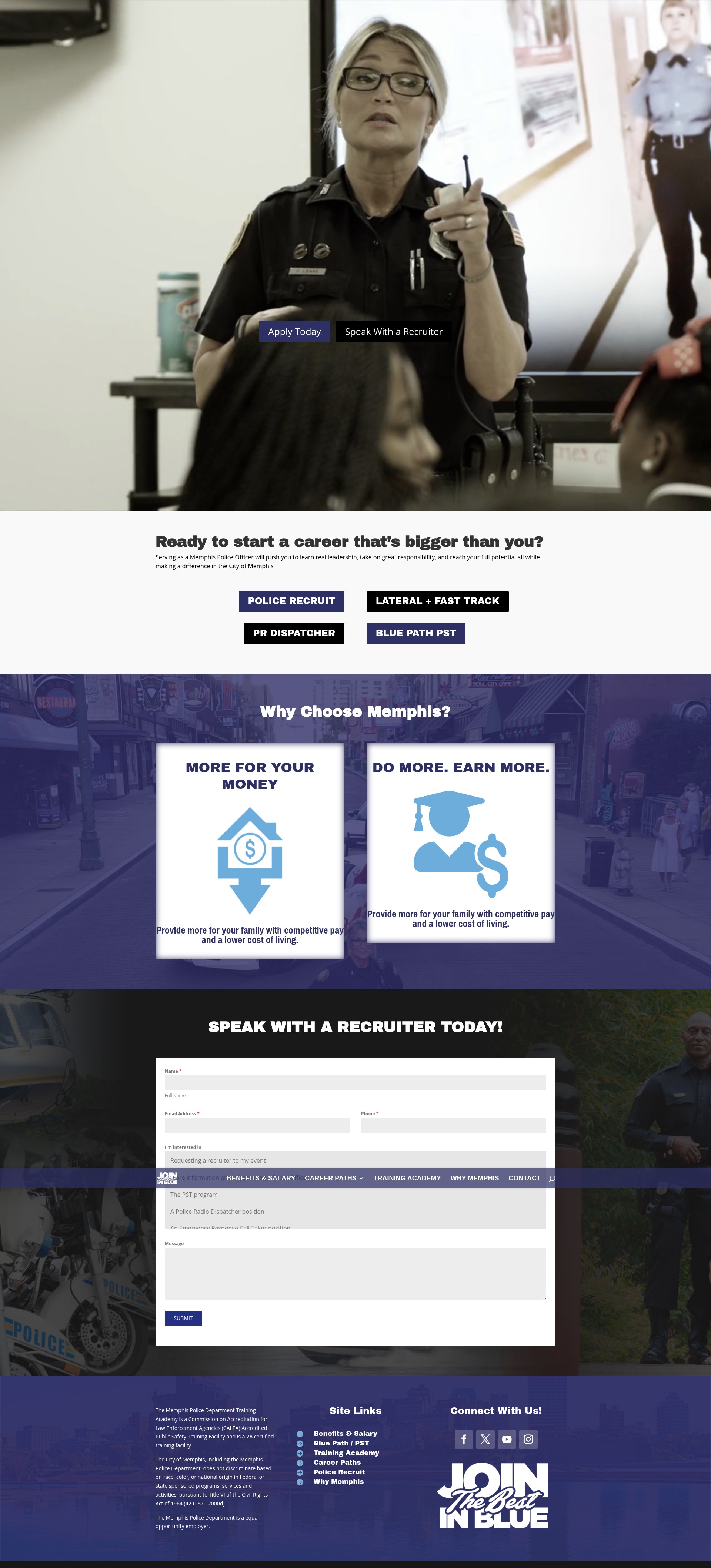 Screenshot of joinmpd.com