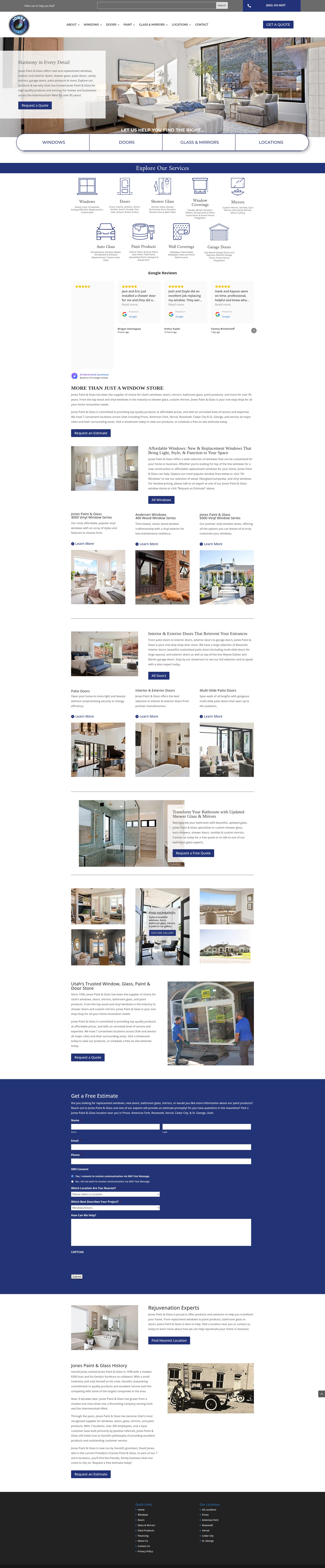 Screenshot of jonespg.com
