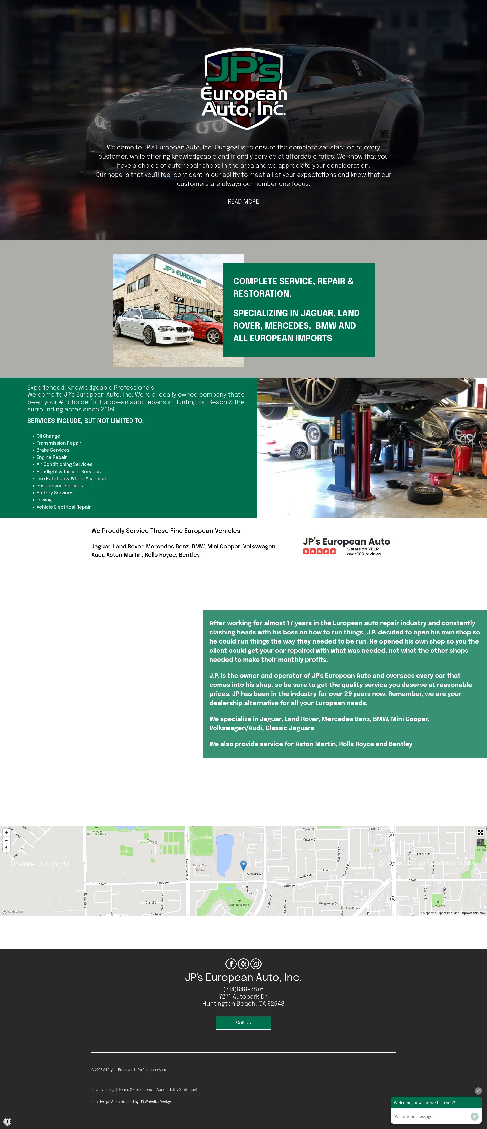 Screenshot of jpseuro.com