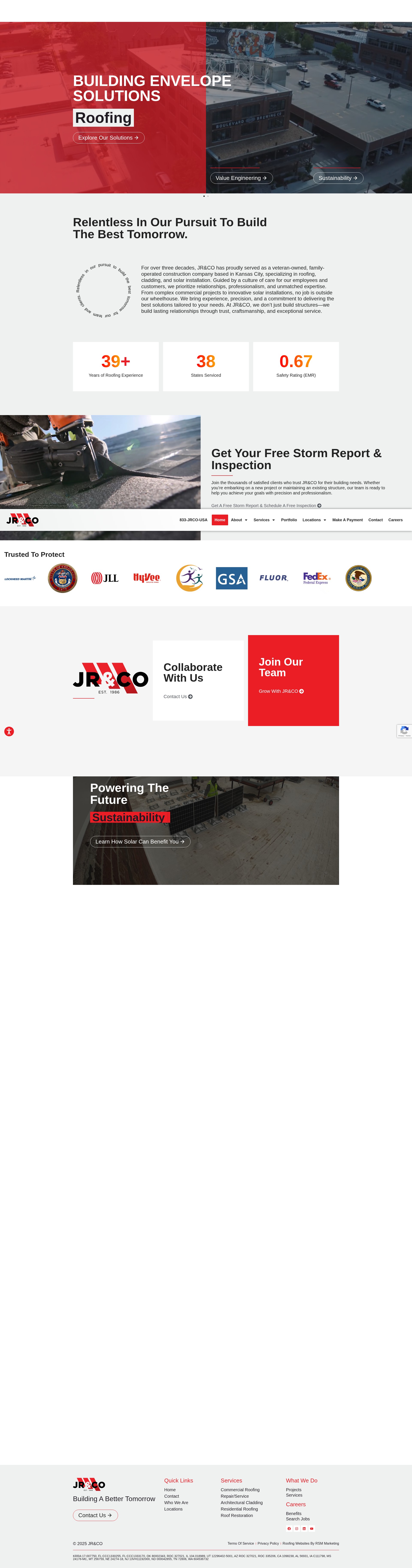 Screenshot of jrcousa.com