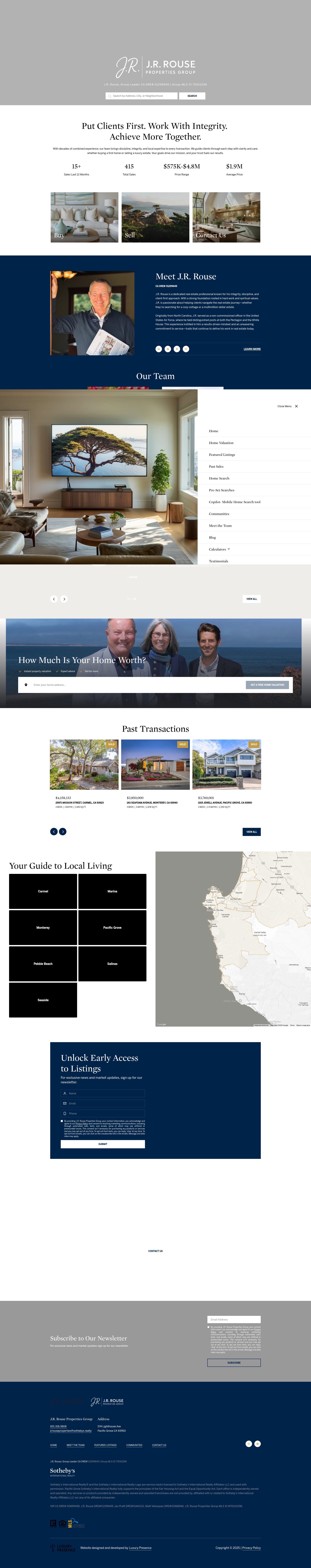 Screenshot of jrrouseproperties.com
