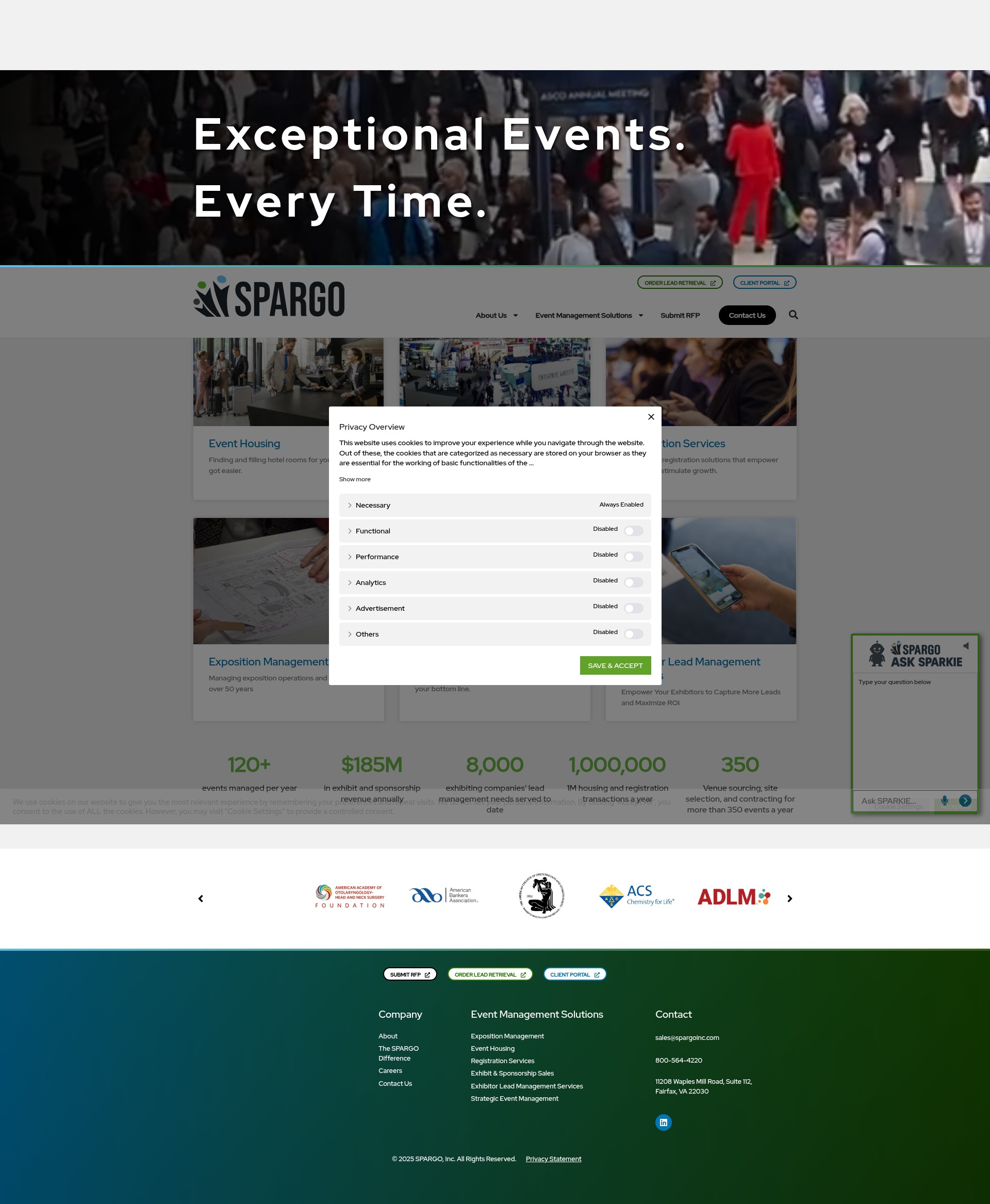 Screenshot of jspargo.com