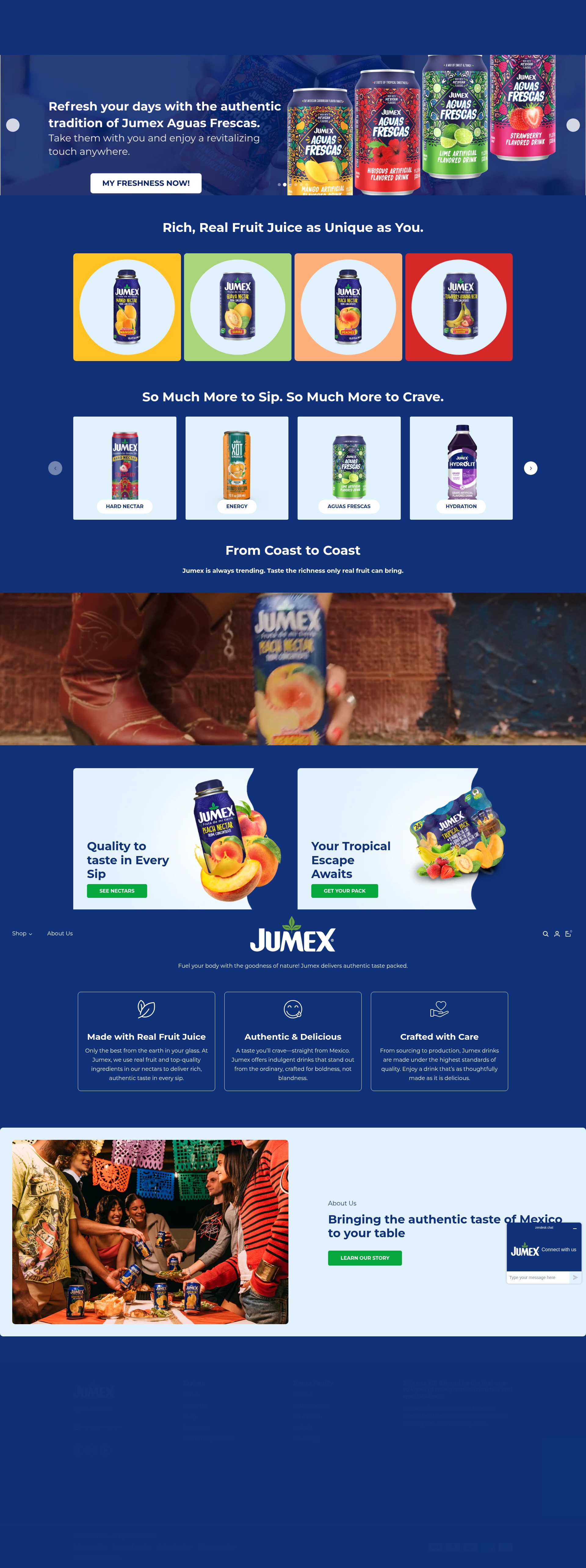 Screenshot of jumexus.com