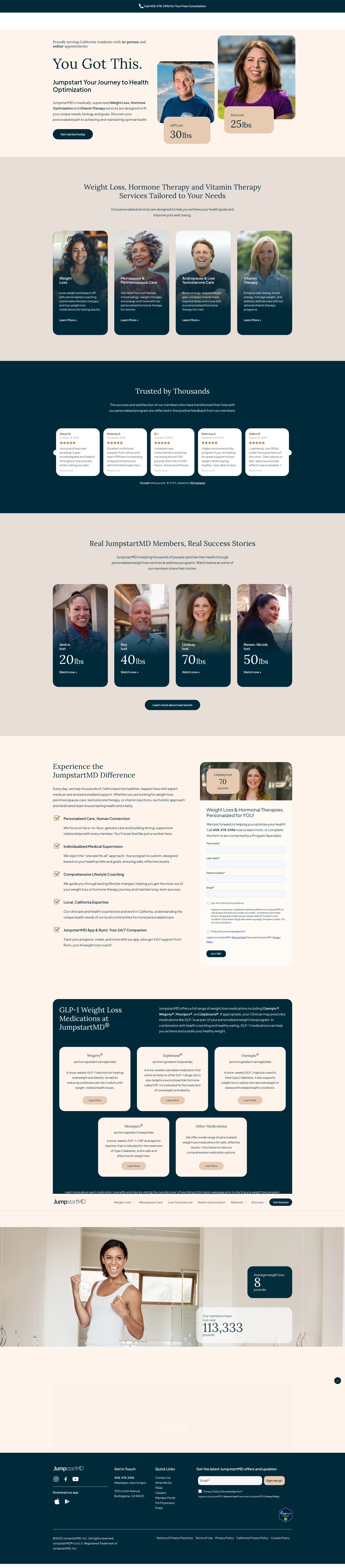 Screenshot of jumpstartmd.com