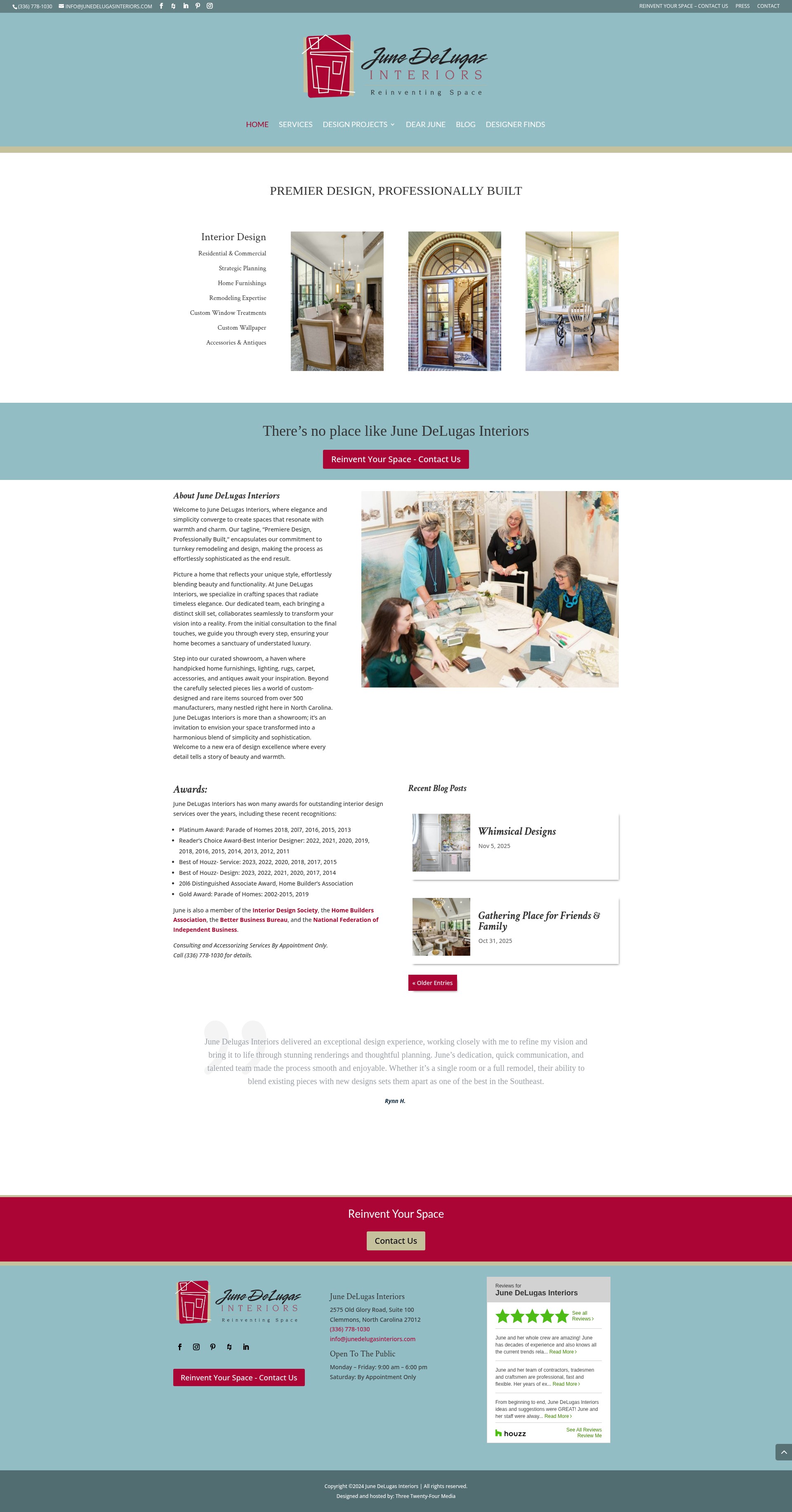 Screenshot of junedelugasinteriors.com