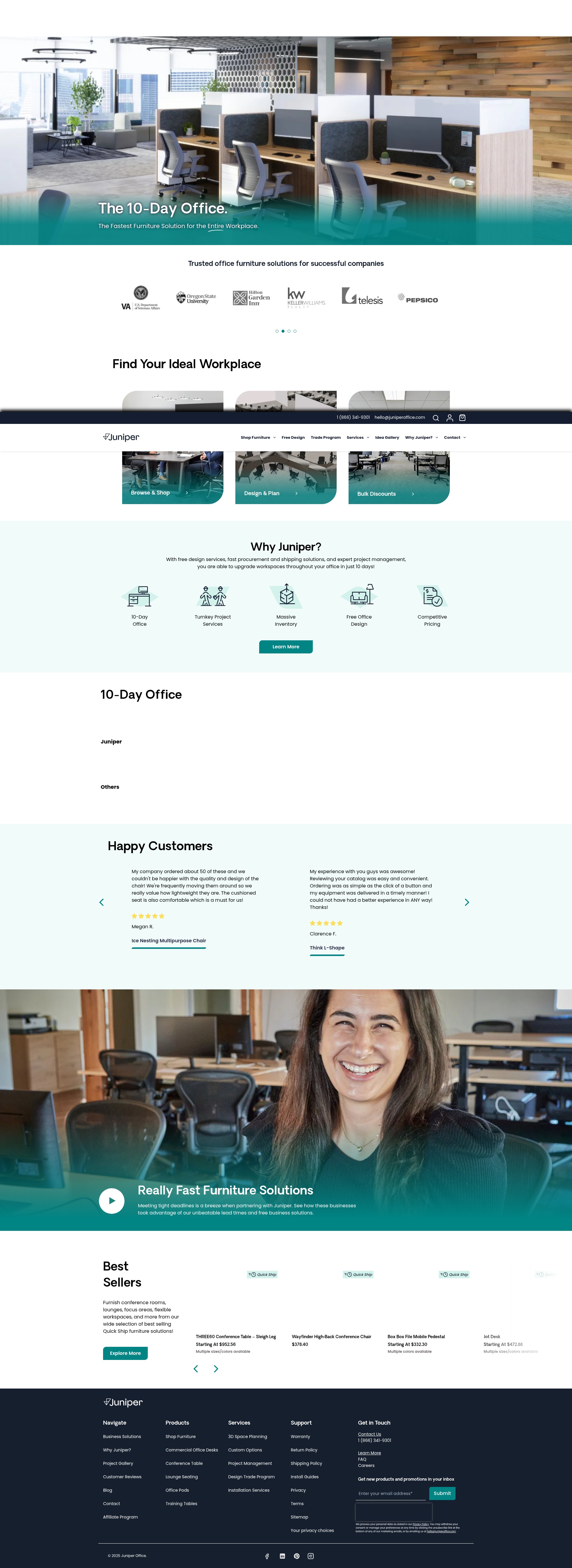 Screenshot of juniperoffice.com