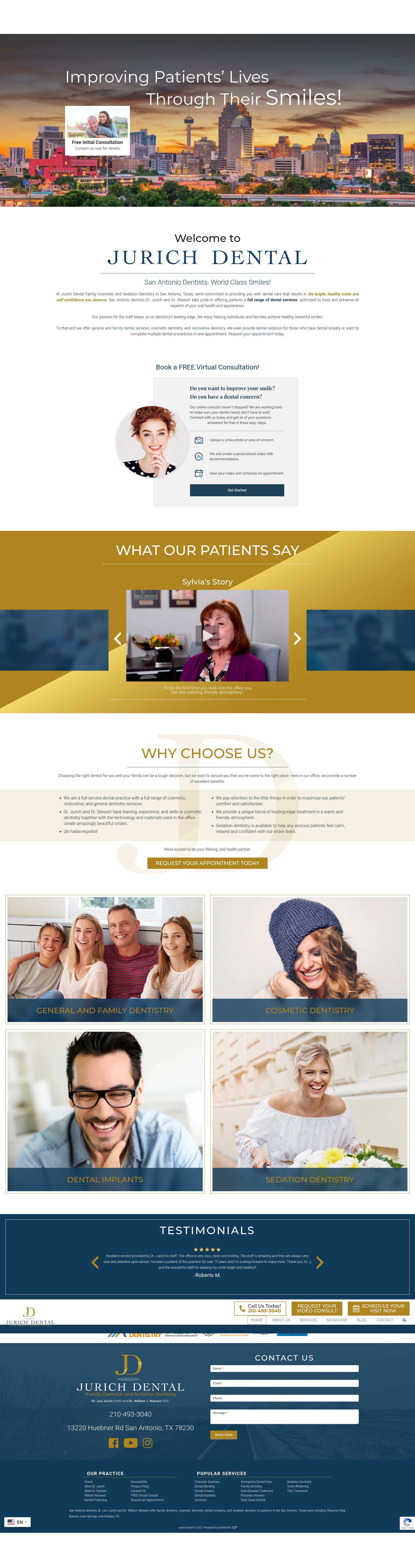 Screenshot of jurichdental.com