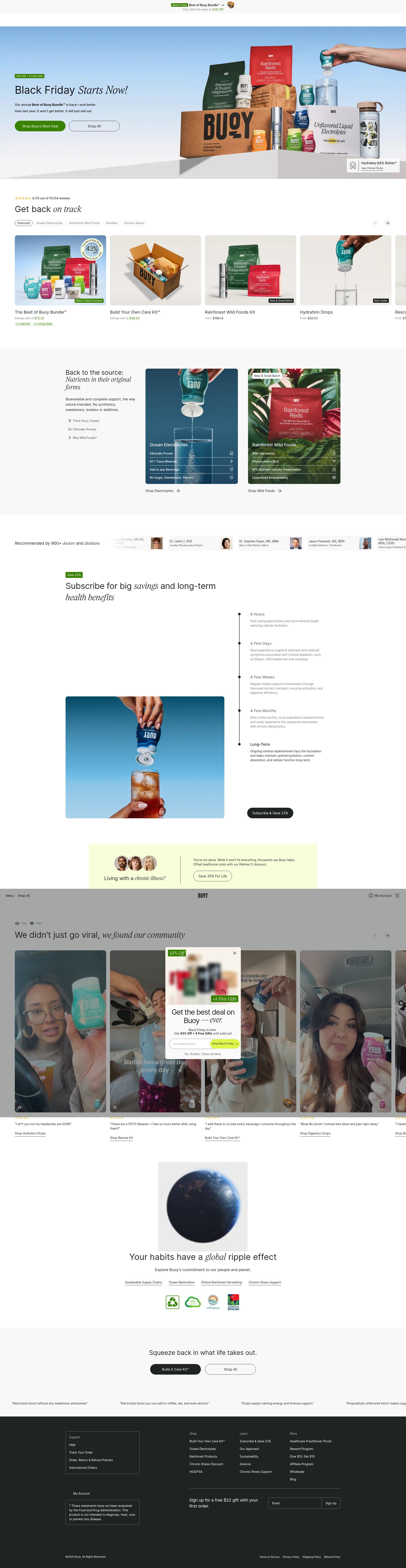 Screenshot of justaddbuoy.com