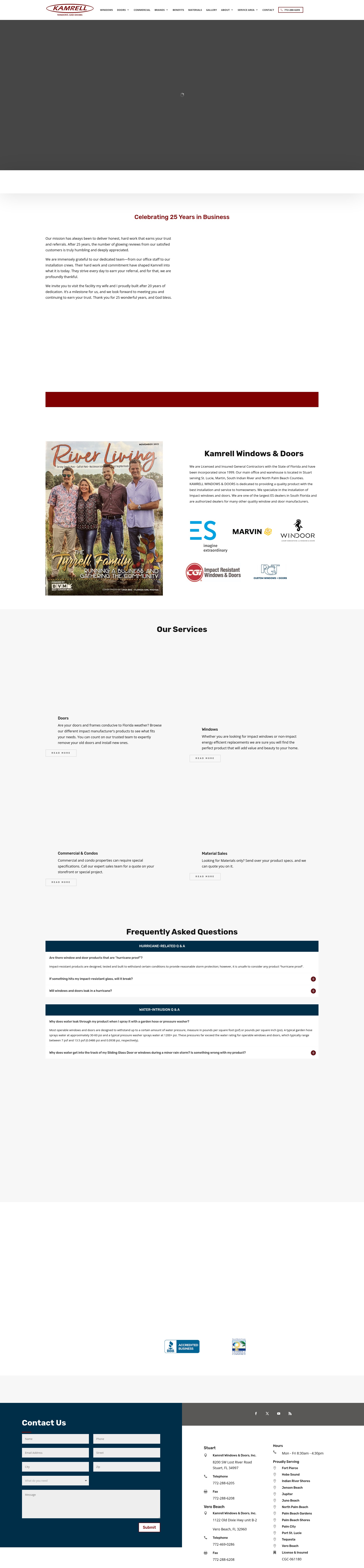 Screenshot of kamrell.com