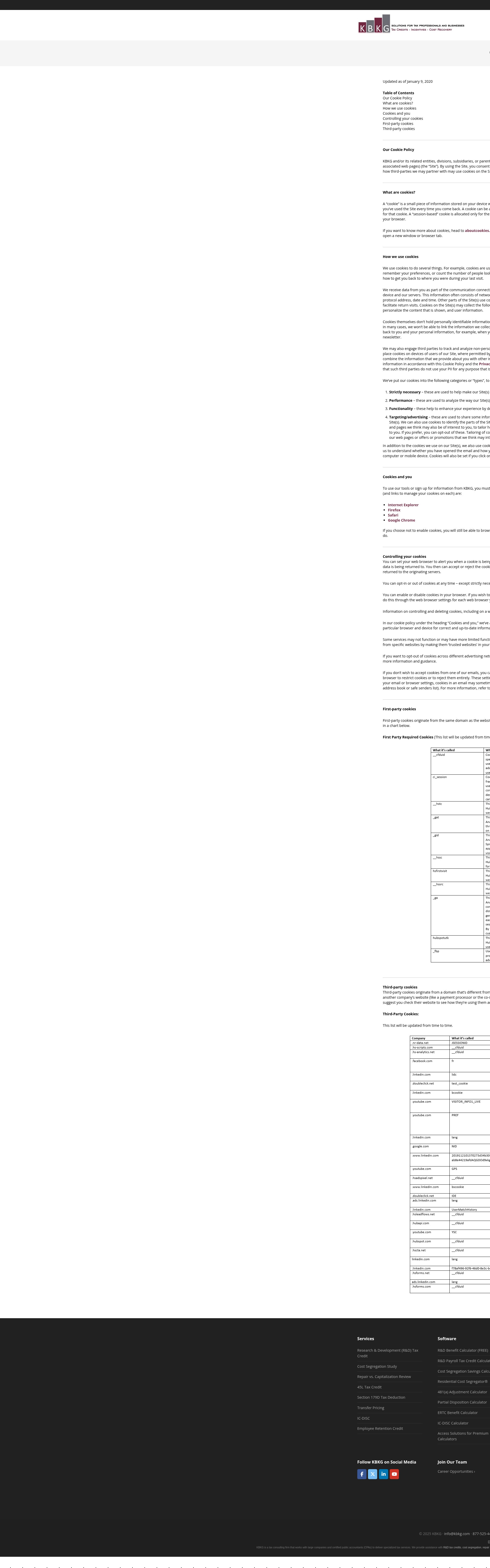 Screenshot of kbkg.com