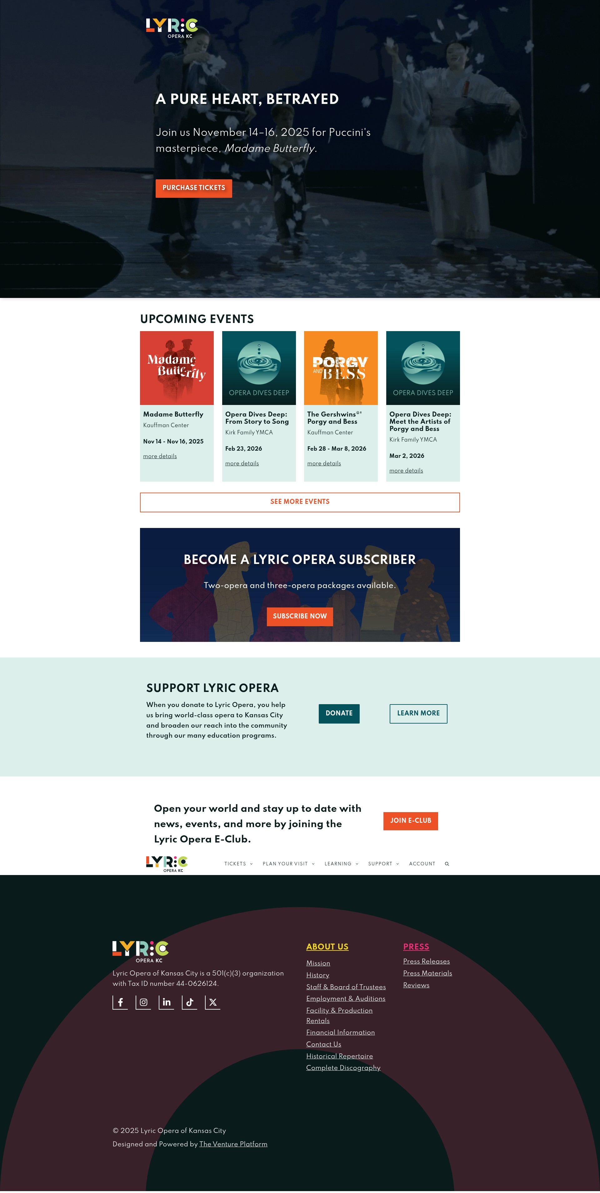 Screenshot of kcopera.org