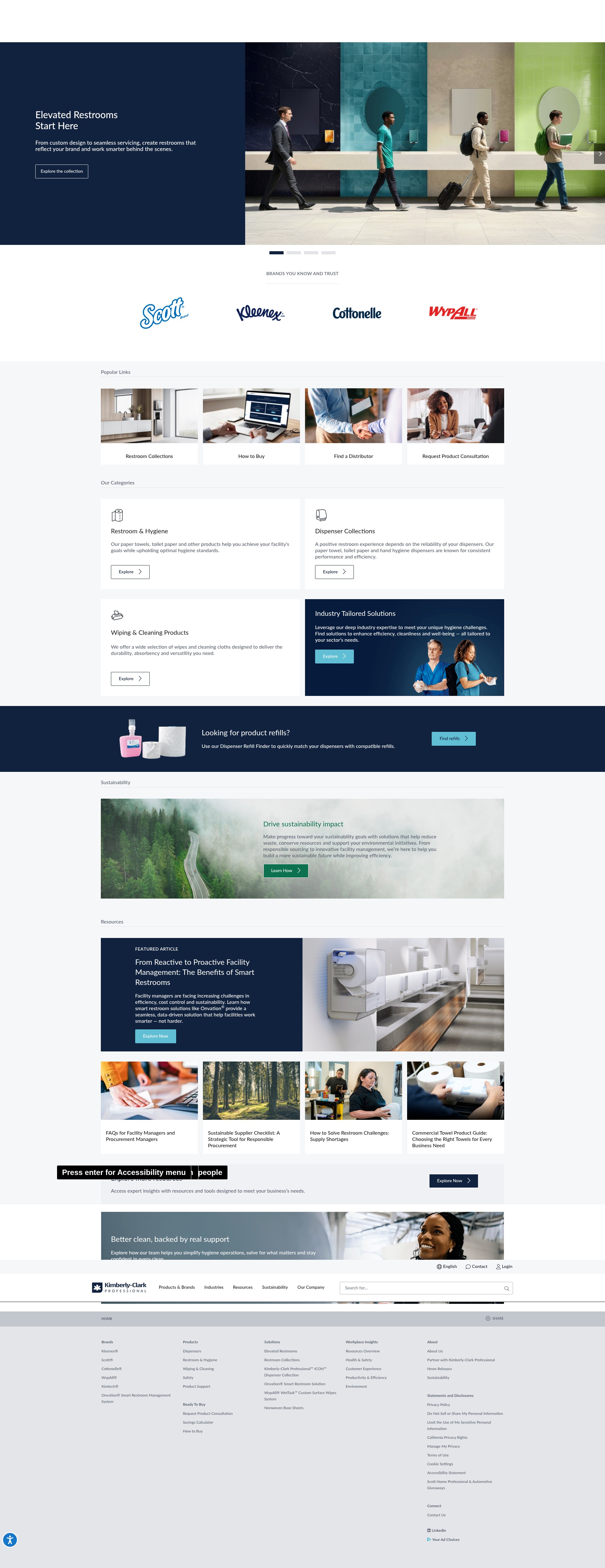 Screenshot of kcprofessional.com
