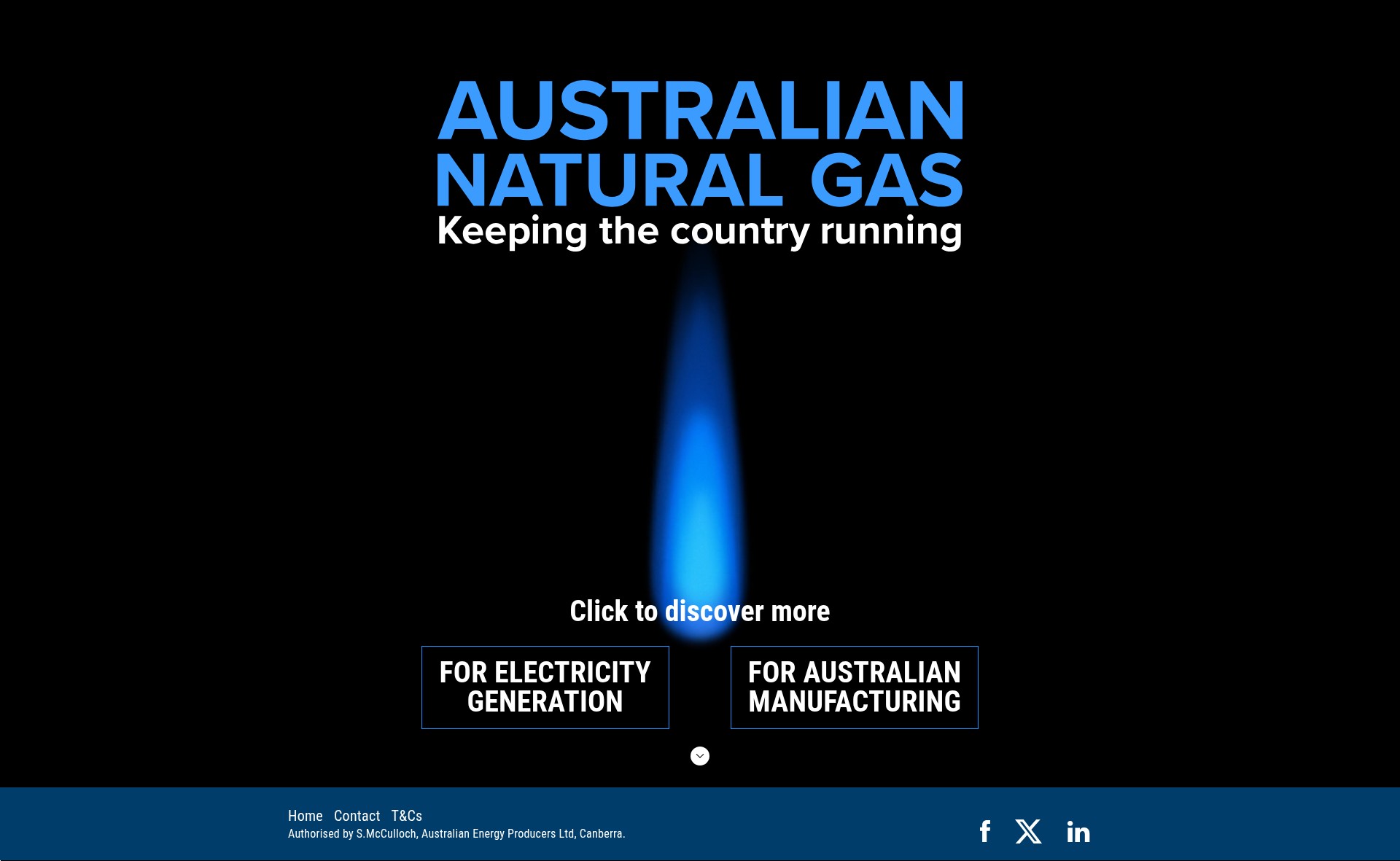 Screenshot of keepingthecountryrunning.com.au
