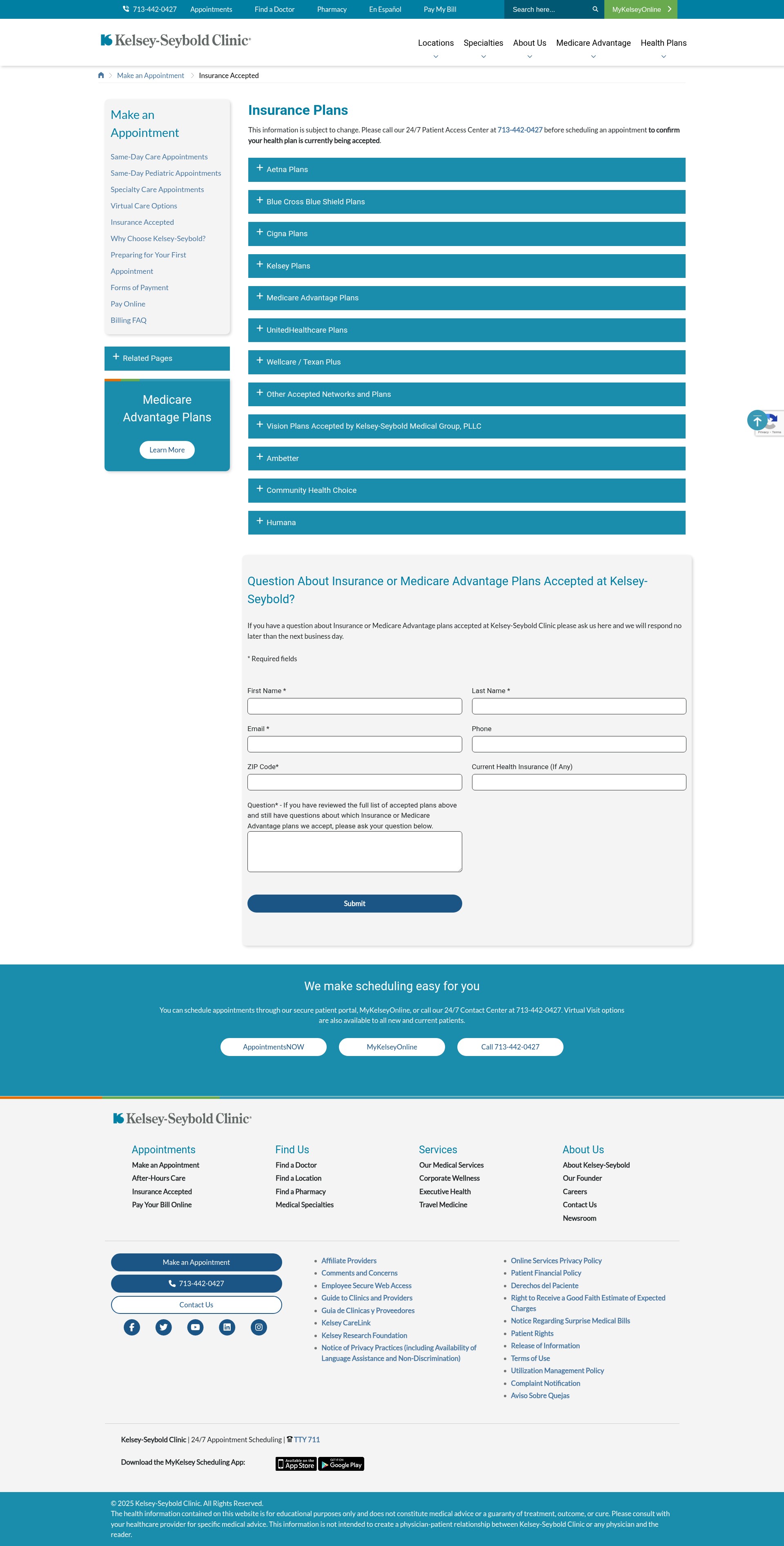 Screenshot of kelsey-seybold.com