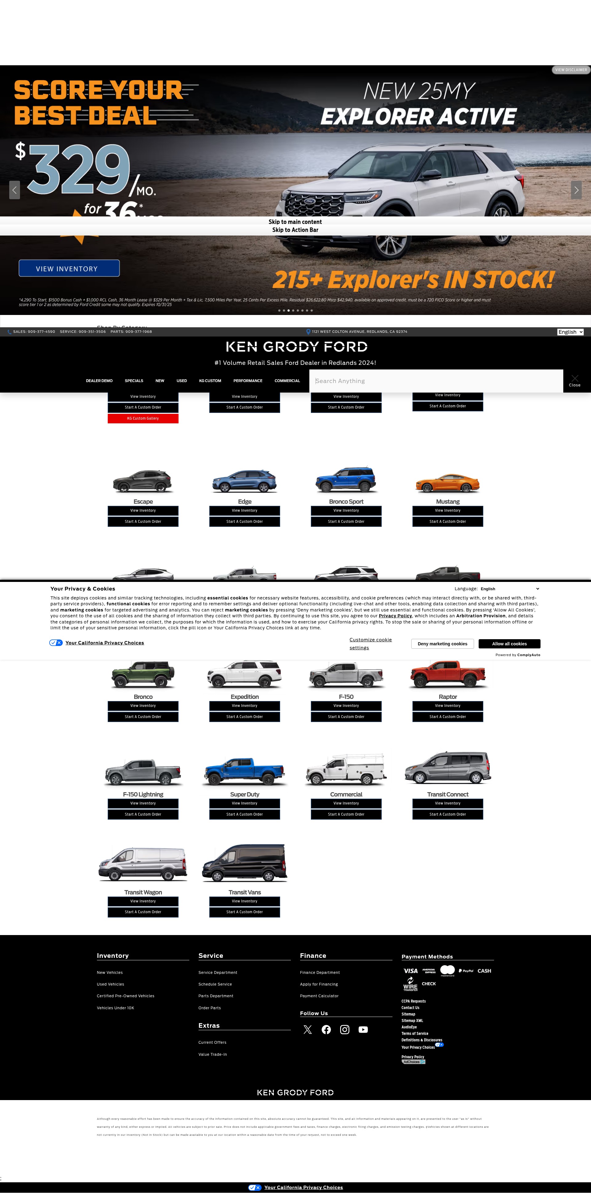 Screenshot of kengrodyfordinlandempire.com