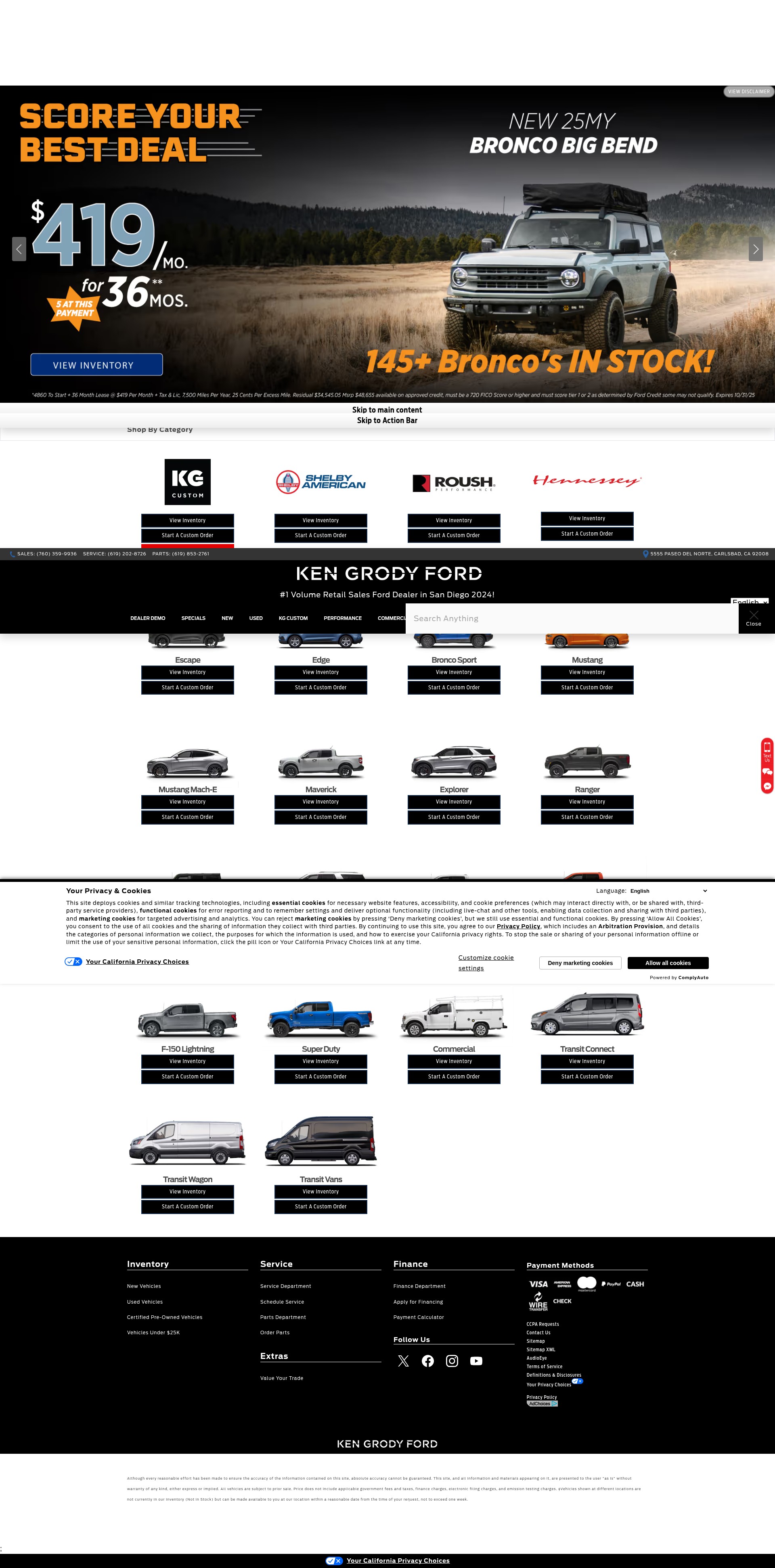 Screenshot of kengrodyfordsandiego.com
