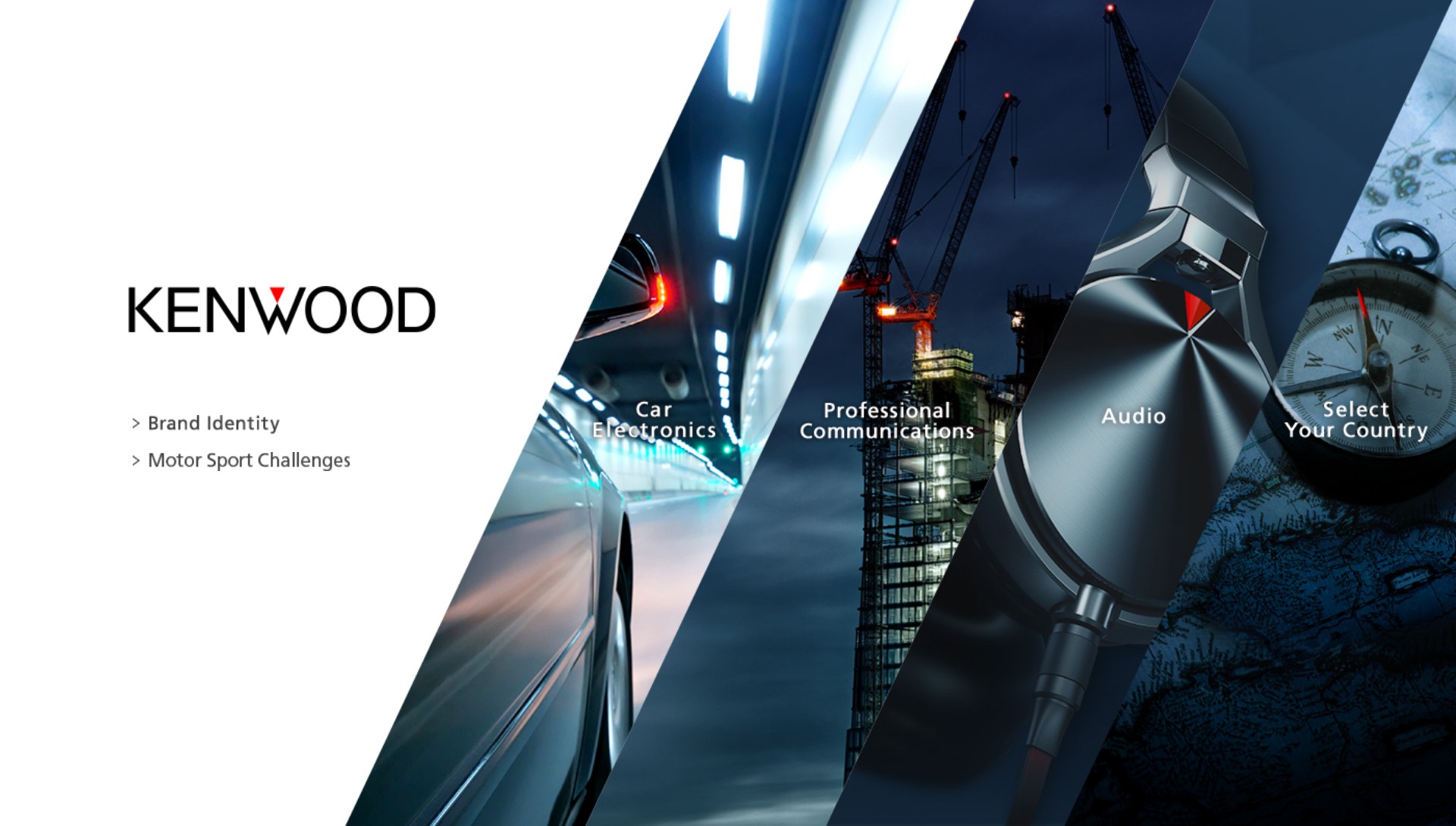 Screenshot of kenwood.com